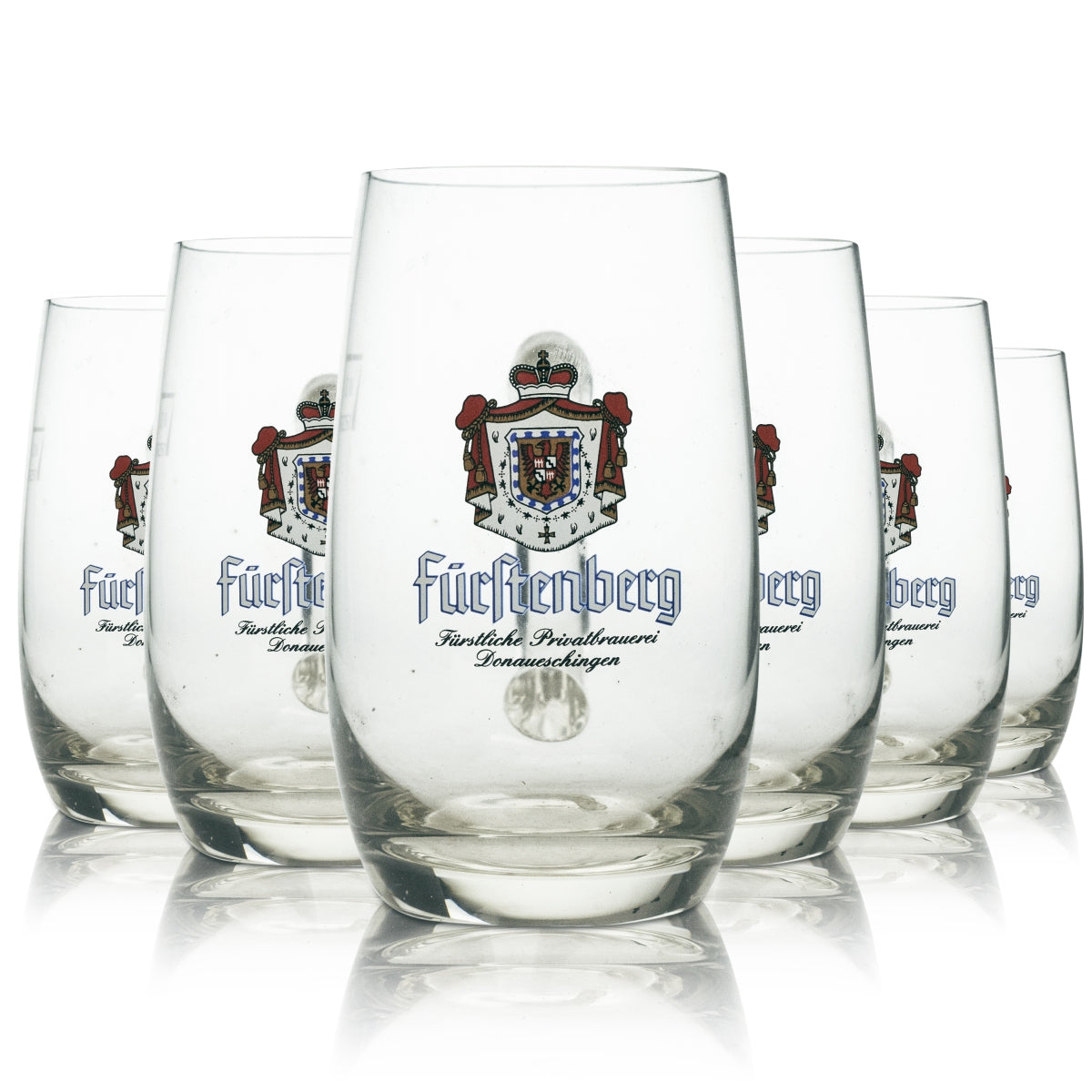 6 bicchieri da birra Fürstenberg da 0,5 l rastal