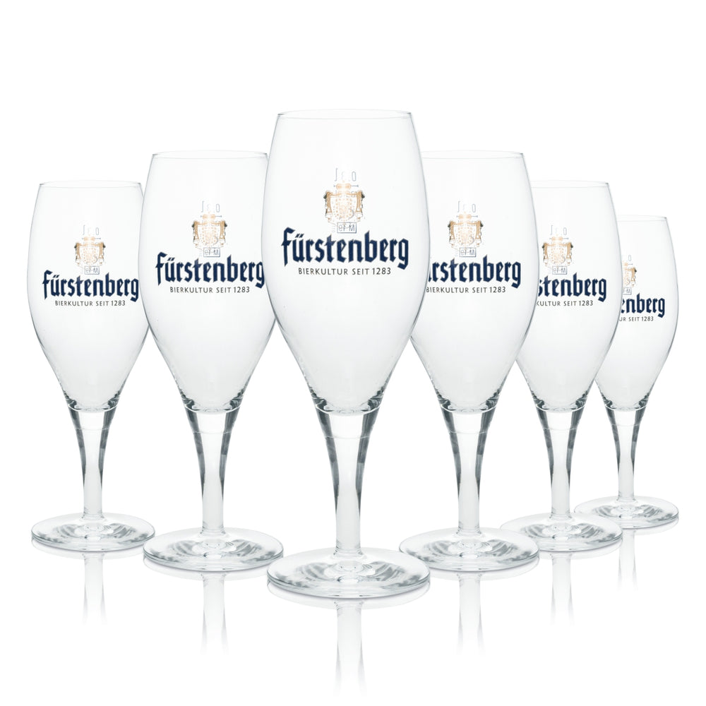 6 bicchieri da birra Fürstenberg 0,3 l Rastal