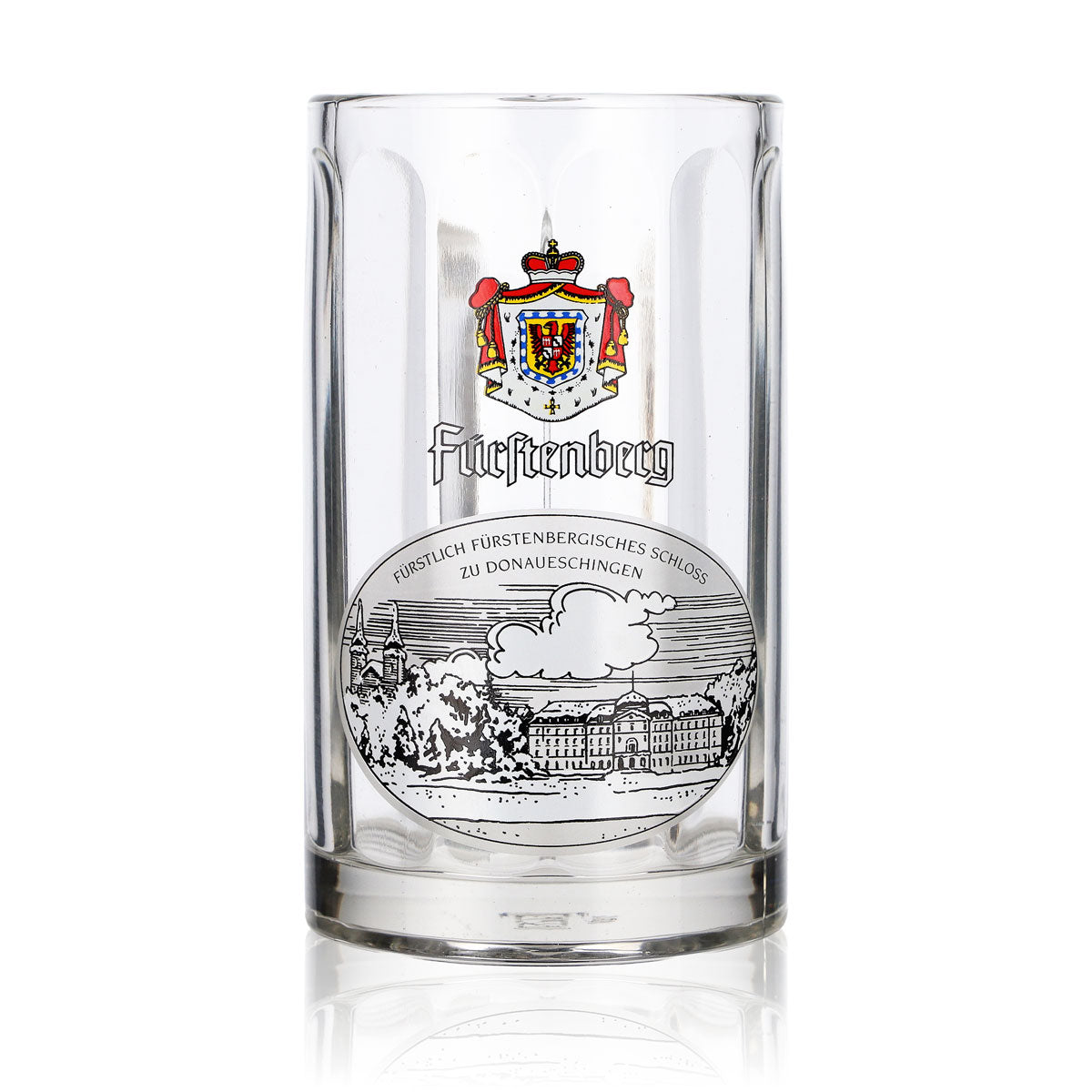 6 bicchieri da birra Fürstenberg 0,25 l boccale "Castello di Fürstenberg" Glückauf – Vista 2