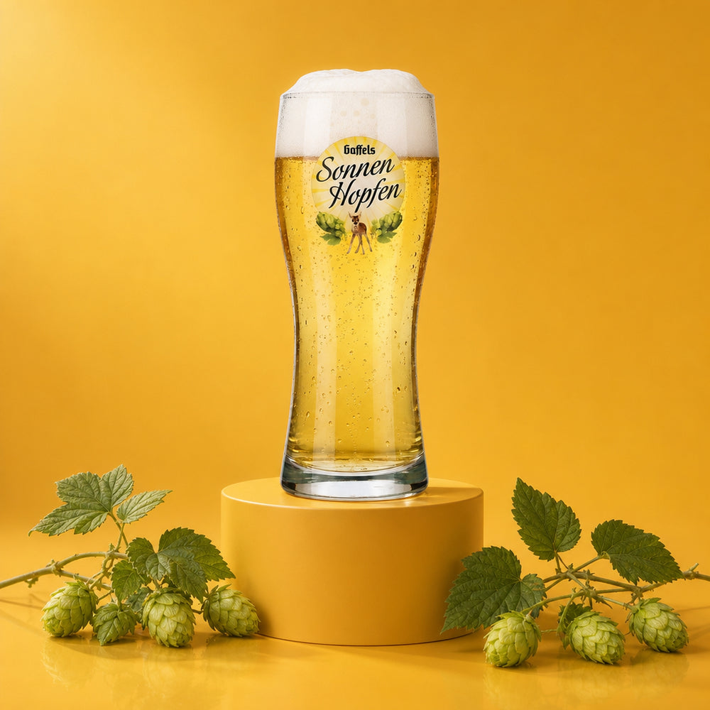 6 bicchieri da birra Gaffel 0,5 l "Sonnenhopfen" Rastal Bavaria