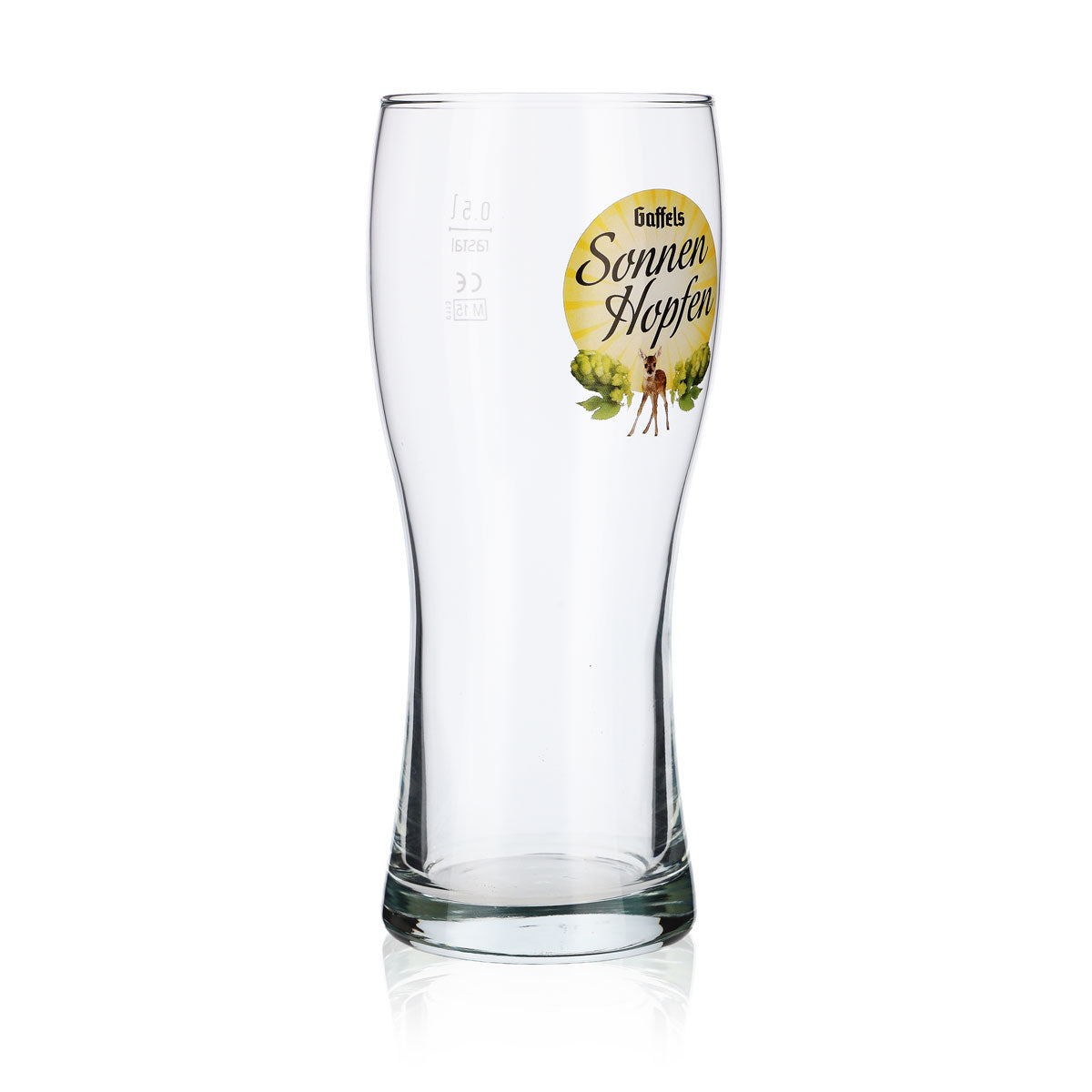 6 bicchieri da birra Gaffel 0,5 l "Sonnenhopfen" Rastal Bavaria – Vista 4