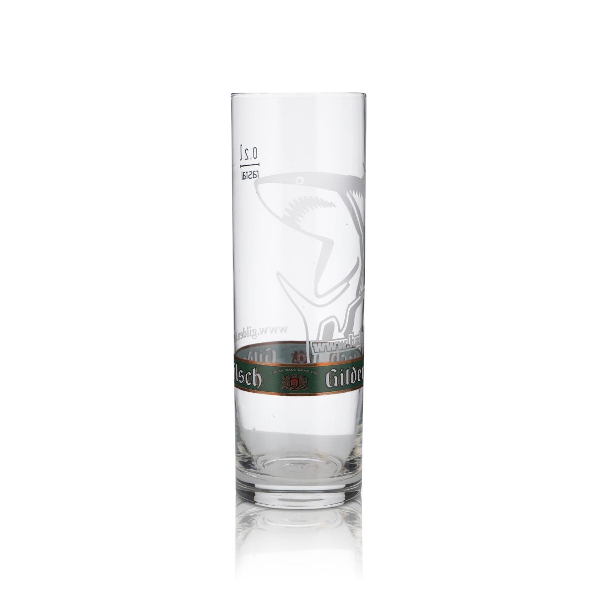 6 bicchieri da birra Gilden 0,2 l Kölschglas Kölschstange Kölner Haie Eishockey edizione speciale – Vista 3