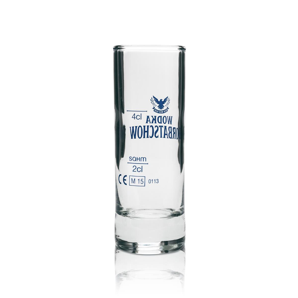 6 bicchierini da shot Gorbatschow Vodka 4 cl alti – Vista 3