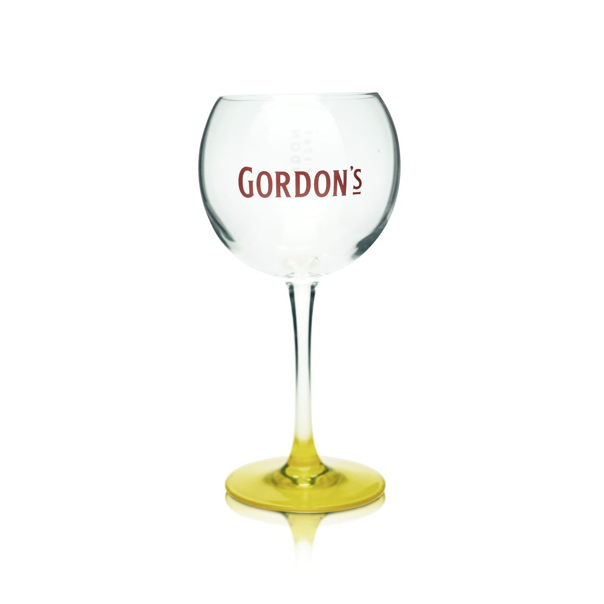 6 bicchieri da gin Gordon's 0,34 l Set di bicchieri da gin tonic in vetro a forma di palloncino Bicchieri con stelo Bicchieri a calice – Vista 2