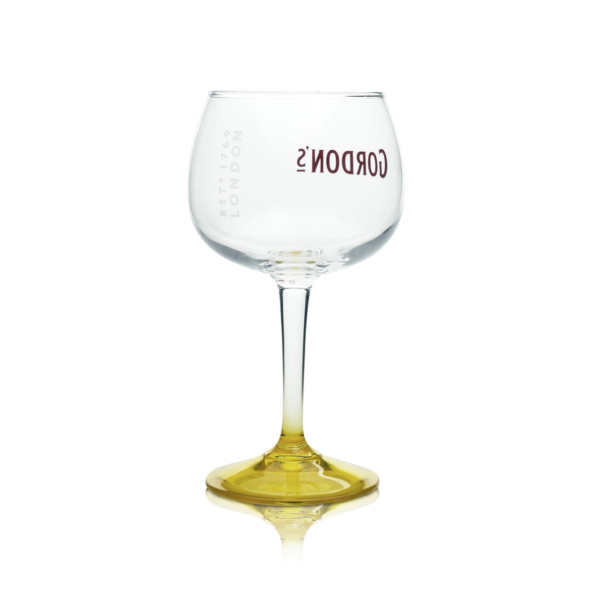 6 bicchieri da gin Gordon's 0,5 l a forma di palloncino gialli cocktail long drink tonic Il grande – Vista 3