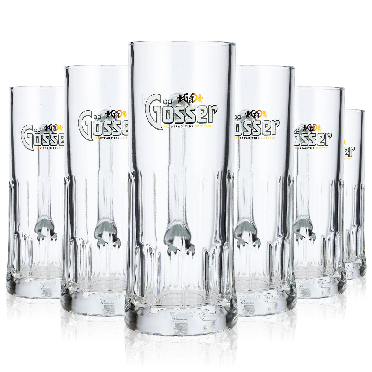 6 bicchieri da birra Gösser da 0,3 l Bicchieri da birra Boccale da birra Boccale da birra Salisburgo – Vista 7