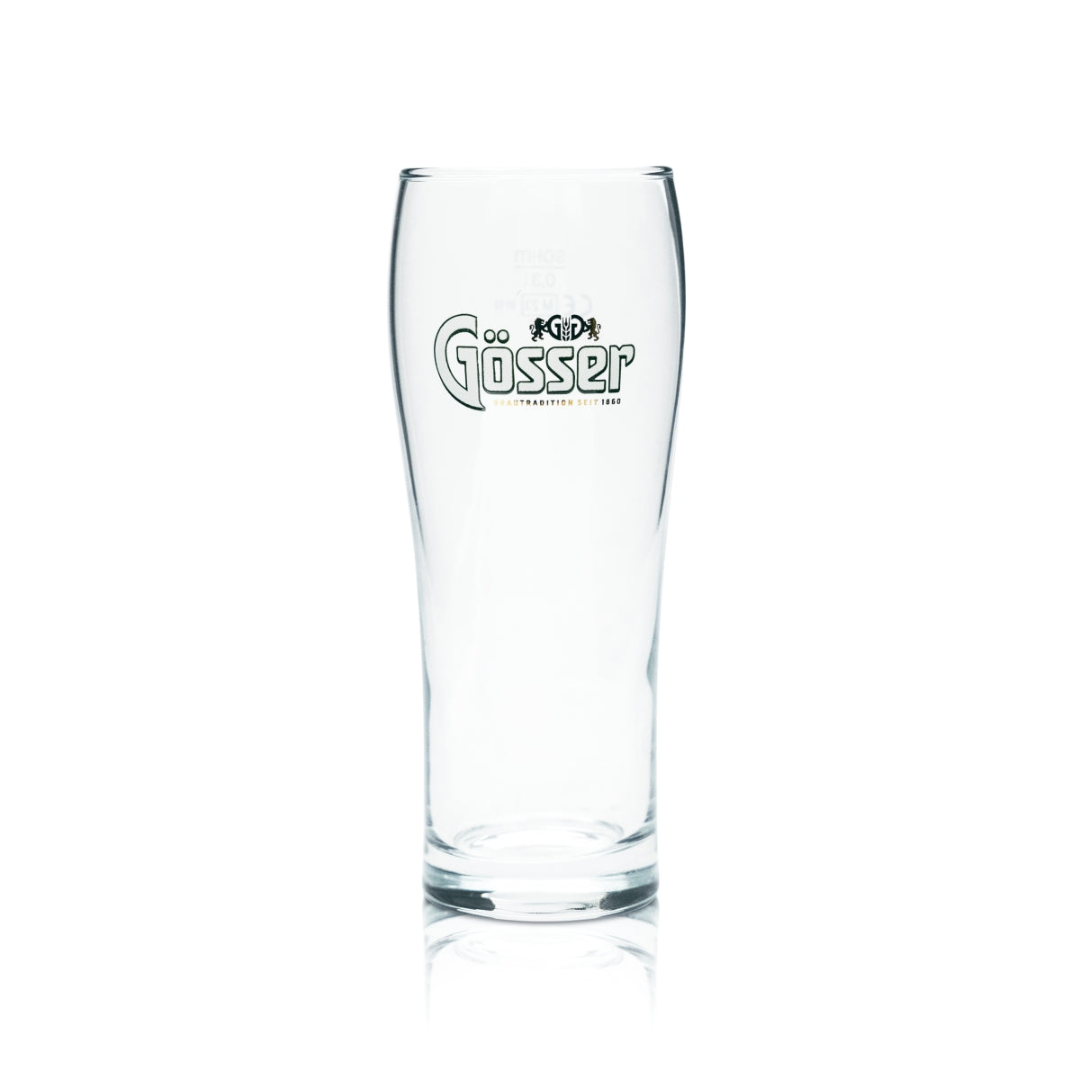 6 bicchieri Gösser da 0,3 l, bicchieri da birra, bicchieri da birra calibrati, gastronomia austriaca, birrificio – Vista 2