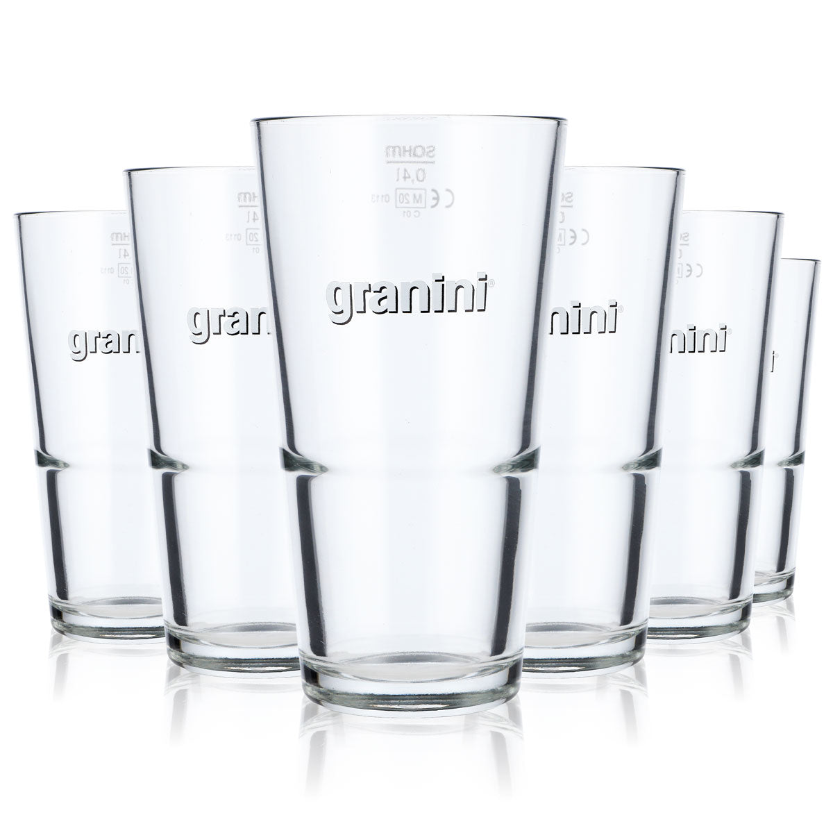 6 bicchieri da succo Granini Bicchieri da succo 0,4 l Bicchieri da long drink Rastal – Vista 5
