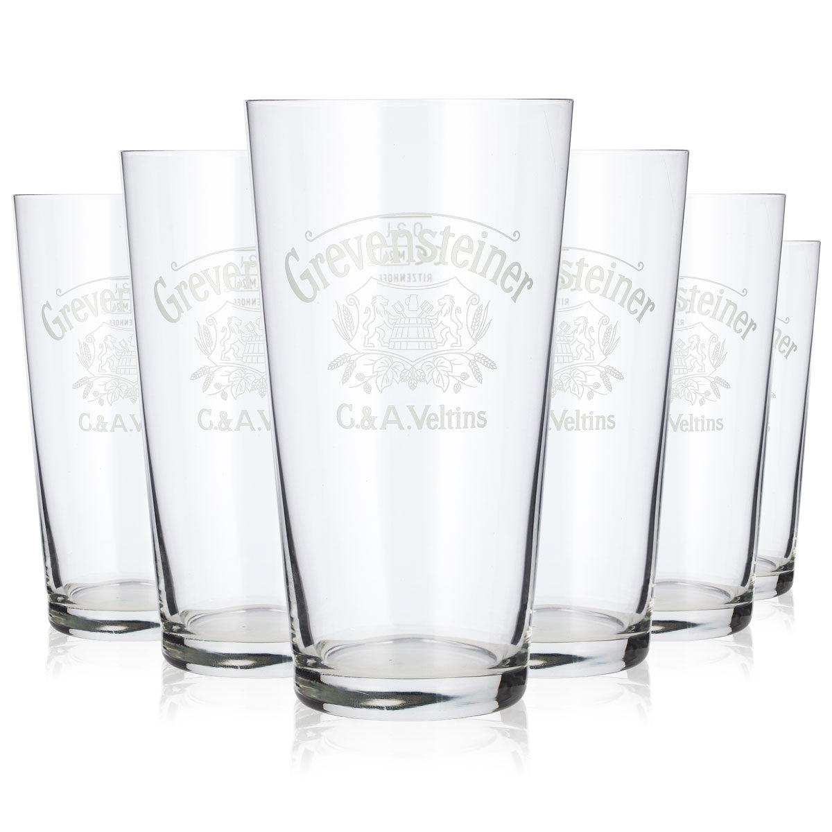 6 bicchieri da birra Grevensteiner da 0,3 l, bicchieri da birra Ritzenhoff Silesia (set da 6)