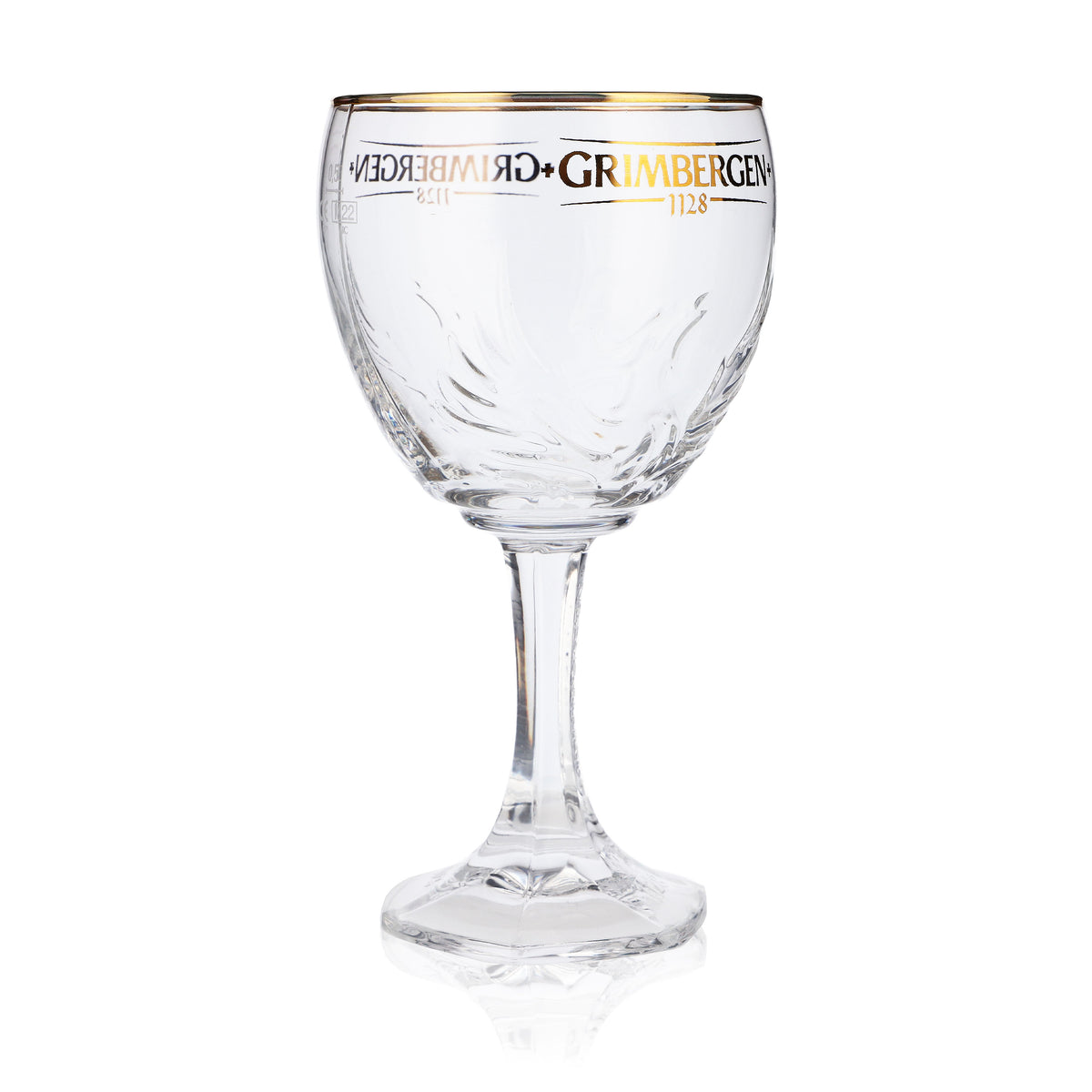 6 bicchieri Grimbergen da 0,5 l a calice Phoenix con bordo dorato Bicchieri Gastro Beer – Vista 3