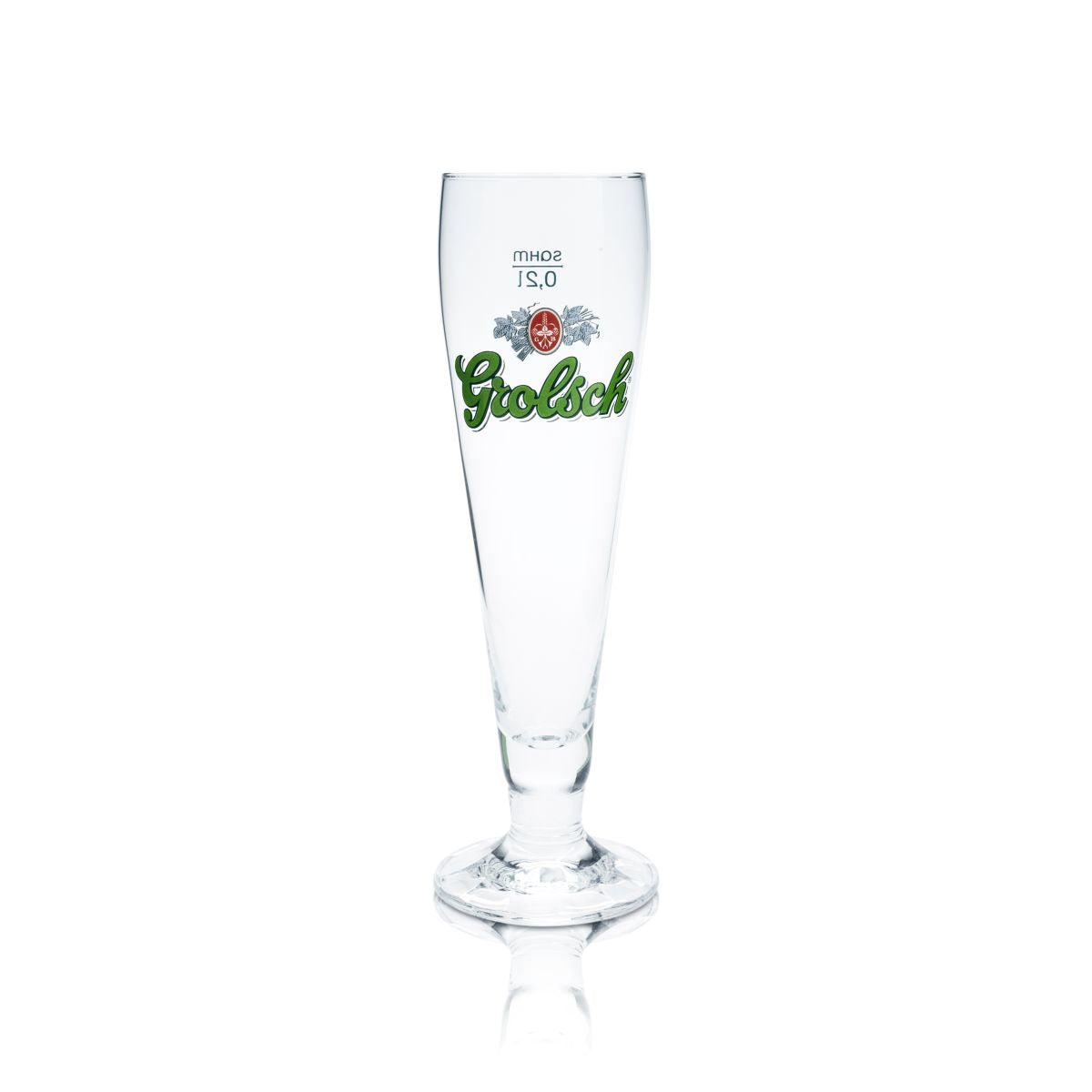 6 bicchieri da birra Grolsch 0,2 l bicchiere a calice Pilstulpe set birrificio gastronomico calibrato – Vista 2