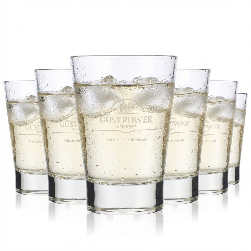 6 bicchieri da acqua Güstrower Gastro 0,21 l bicchieri a forma di V Libbey York