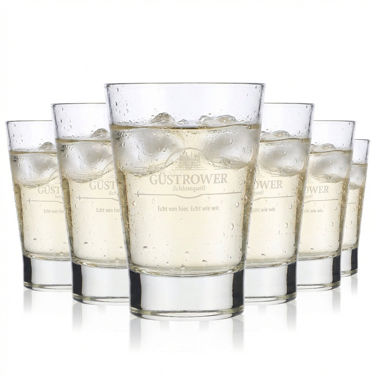 6 bicchieri da acqua Güstrower Gastro 0,21 l bicchieri a forma di V Libbey York