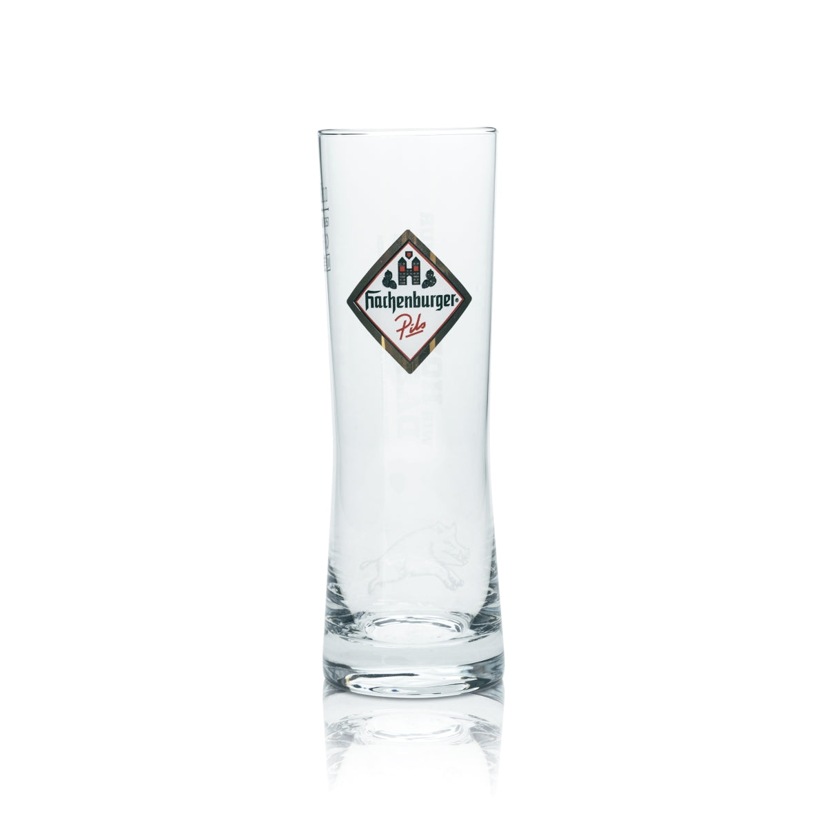6 bicchieri da birra Hachenburger da 0,25 l, bicchieri a forma di boccale, bicchieri da bar, birra Pils – Vista 2