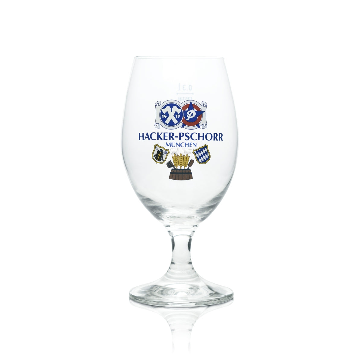 6 bicchieri da birra Hacker Pschorr 0,4 l Tulipano Rastal Chiari Bicchieri da birra Calice Birrificio Baviera – Vista 2