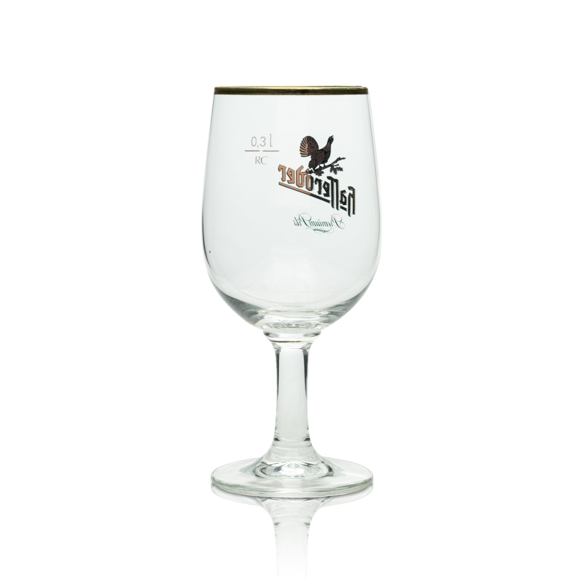 6 bicchieri da birra Hasseröder 0,3 l con bordo dorato Ritzelhoff Tulipano Pils Gastro – Vista 3
