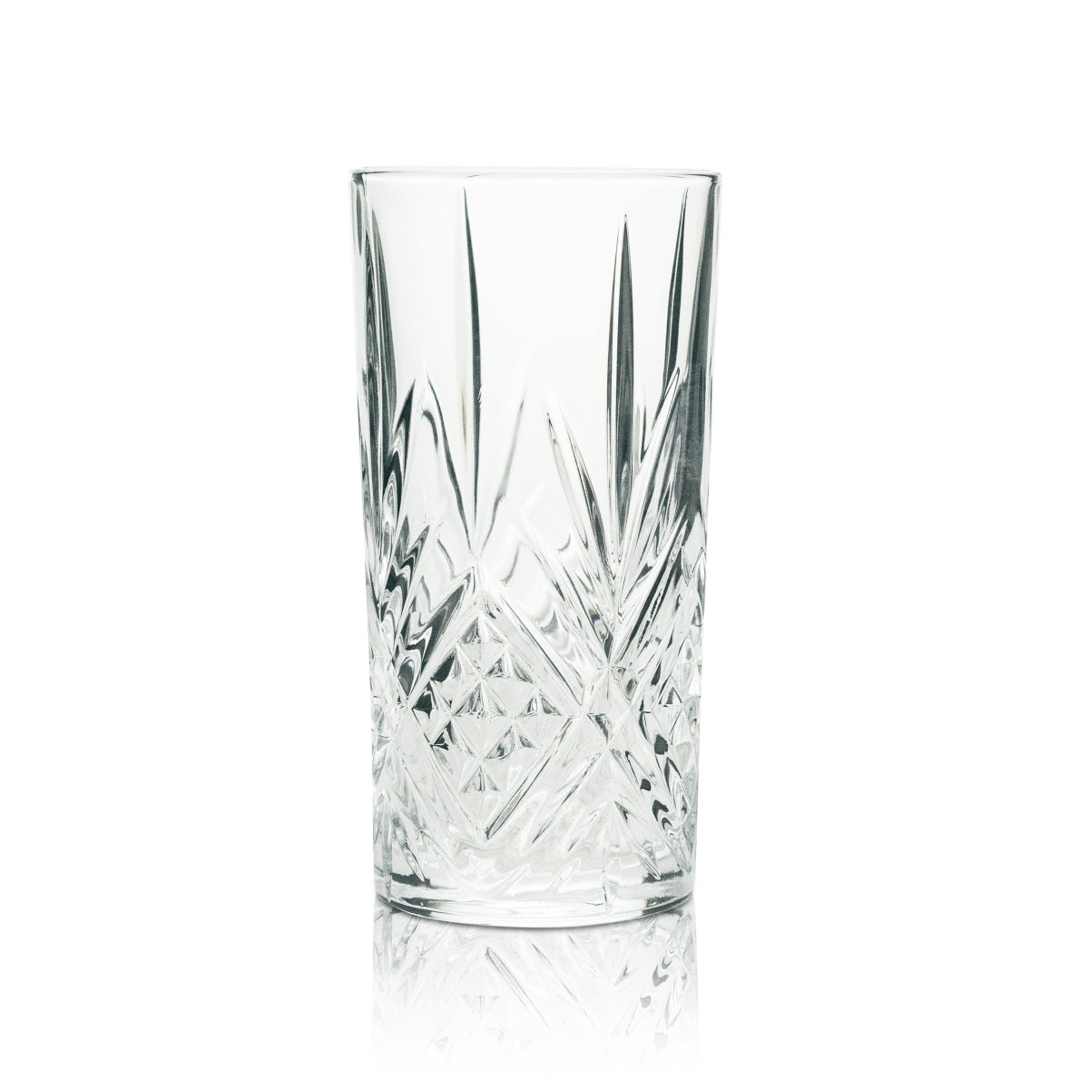 6 bicchieri Hendricks da 0,3 l per gin tonic long drink in cristallo con effetto rilievo, eleganti – Vista 3