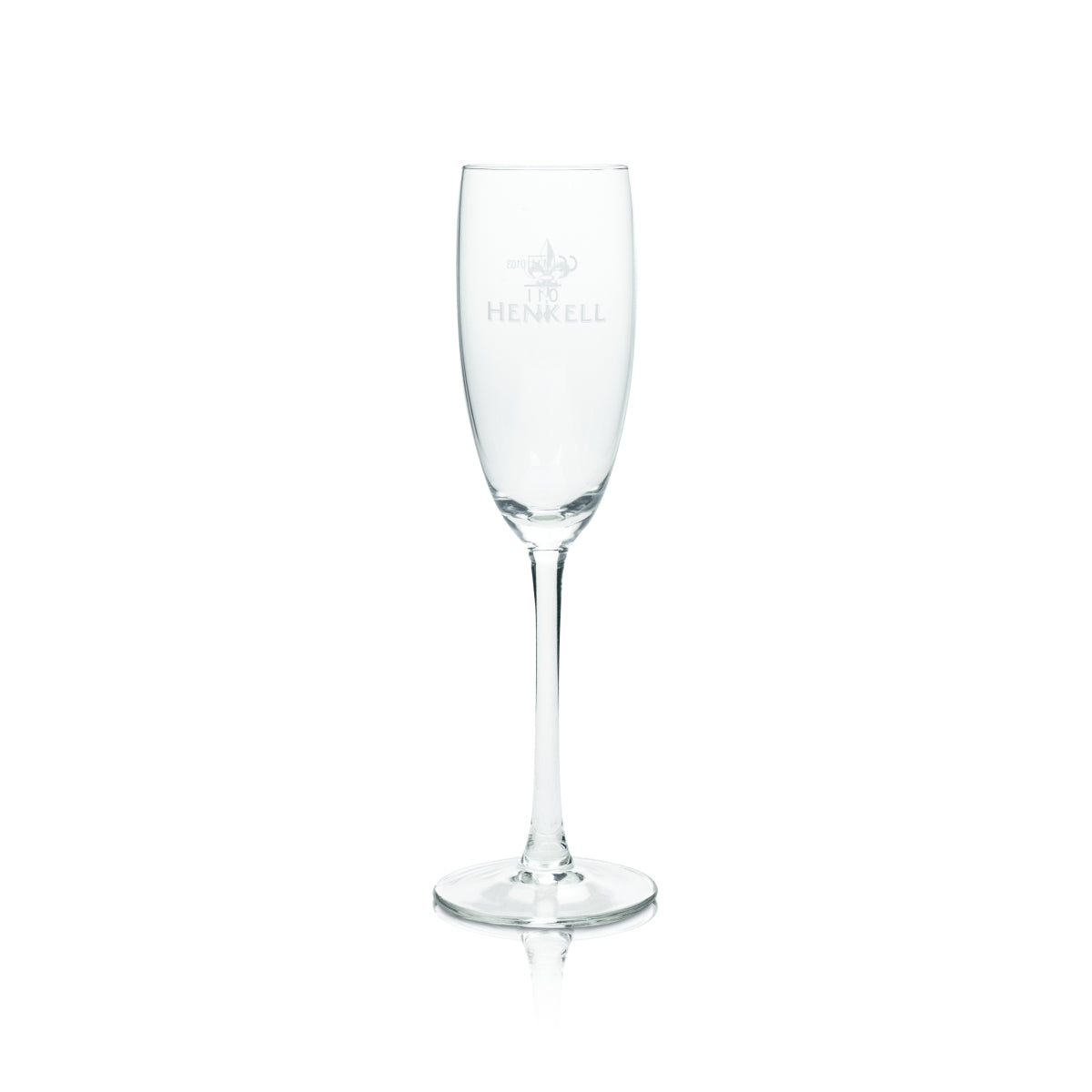 6 bicchieri da spumante Henkell 0,1 l flûte con stelo in rovere Tulipano Prosecco Bar – Vista 2