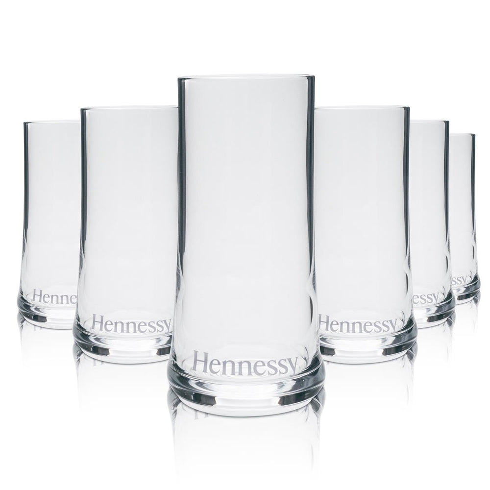 6 bicchieri Hennessy 0,3 l per cocktail long drink al cognac Maison Whiskey Gastro