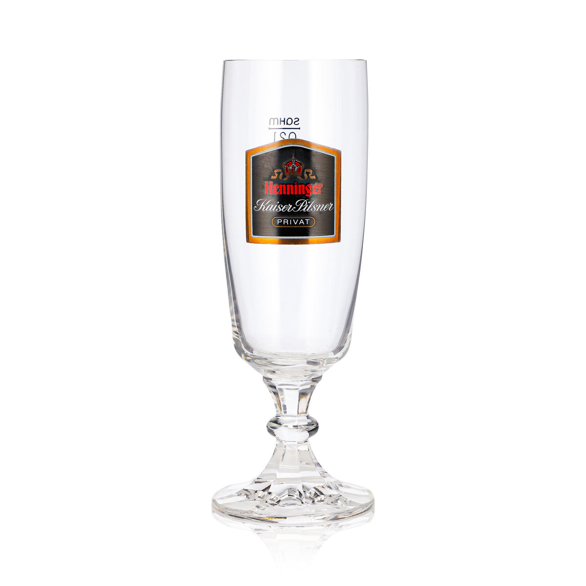 6 bicchieri da birra Henninger da 0,2 l, modello "Kaiser Pilsner 'Privat' Sahm" (set da 6) – Vista 3