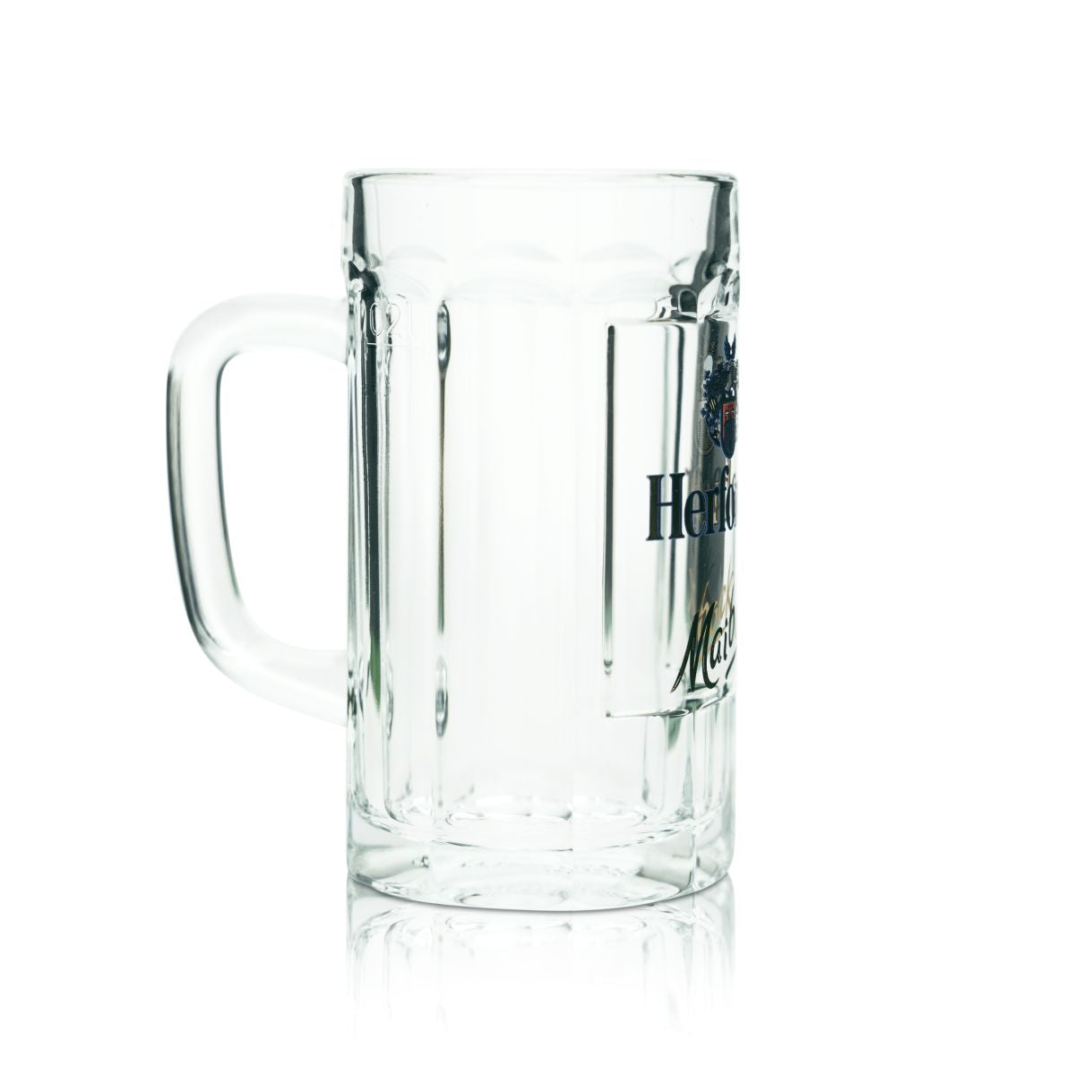 6 bicchieri da birra Herforder da 0,2 l in vetro sagomato, set di boccali Humepn Maibock Seidel – Vista 3
