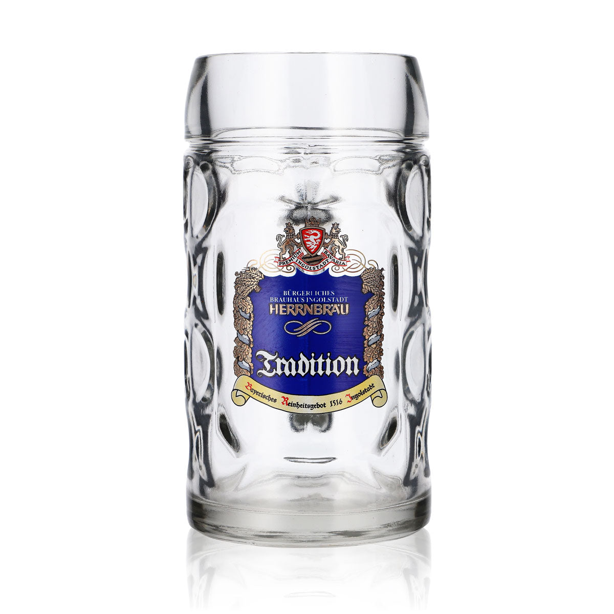 6 bicchieri da birra Herrbräu, boccali da birra 0,5 l "Tradition" blu Stölzle – Vista 2