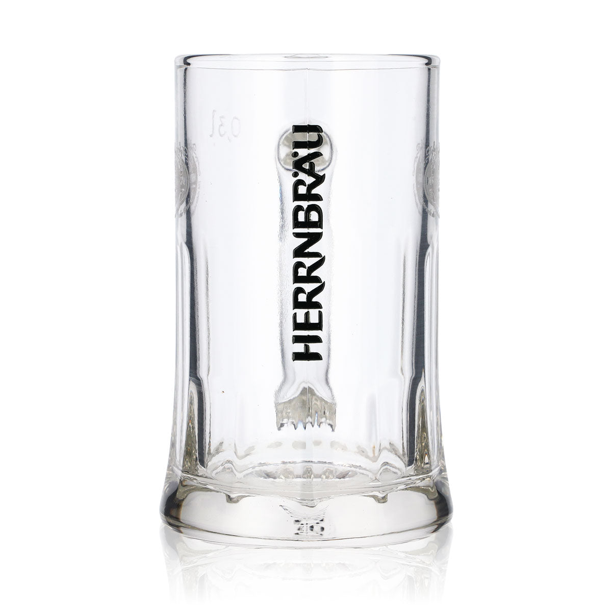 6 bicchieri Herrbräu da 0,3 l, boccali da birra, set di bicchieri Seidel, birrificio, gastronomia, calibrati – Vista 2