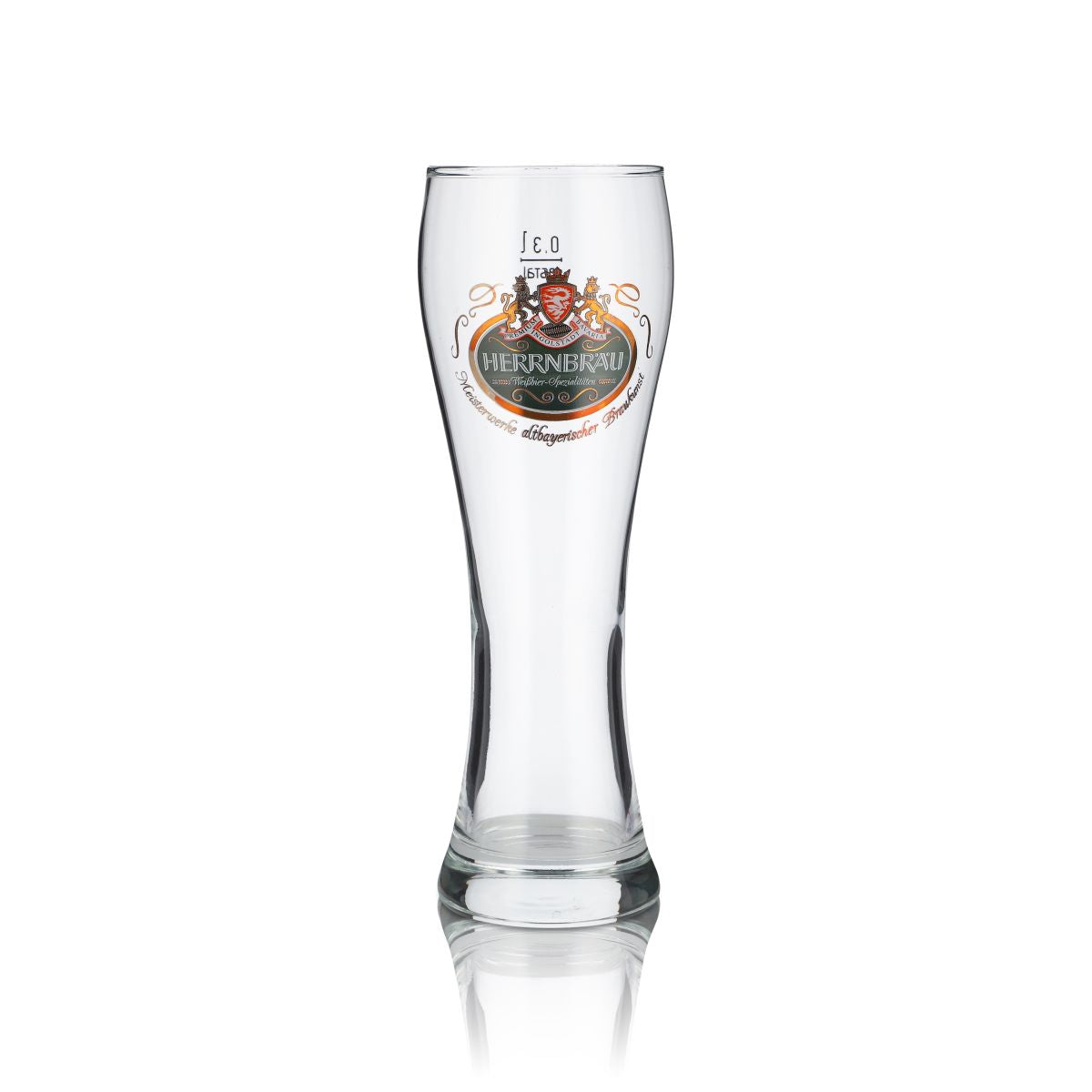 6 bicchieri Herrbräu da 0,3 l Set di bicchieri da birra bianca Hefeweizen Birrificio Schwarzwald – Vista 2