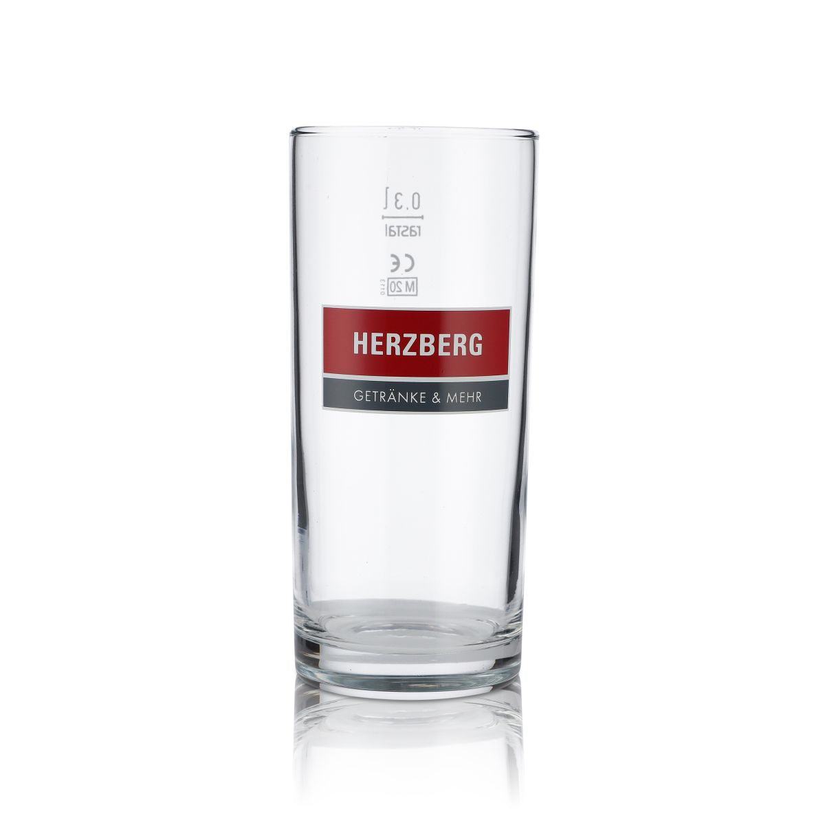 6x Herzberg Bicchieri in vetro 0,3 l Set di bicchieri Willi Bicchieri da bevanda Bicchieri alti Succo Acqua Limonata – Vista 2