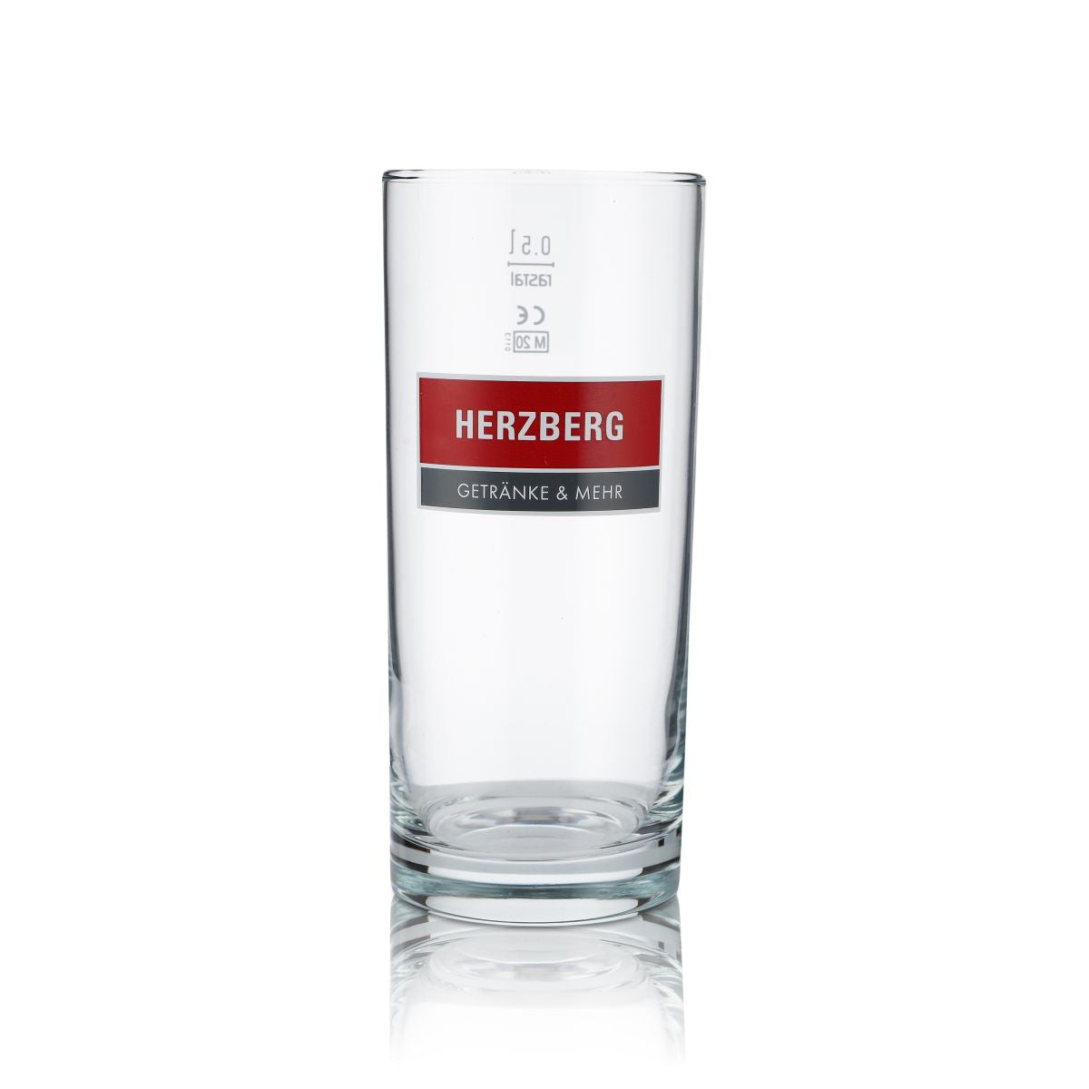 6x Herzberg Bicchieri in vetro 0,5 l Set di bicchieri Willi Bicchieri da bevanda Bicchieri alti Succo Acqua Limonata – Vista 2
