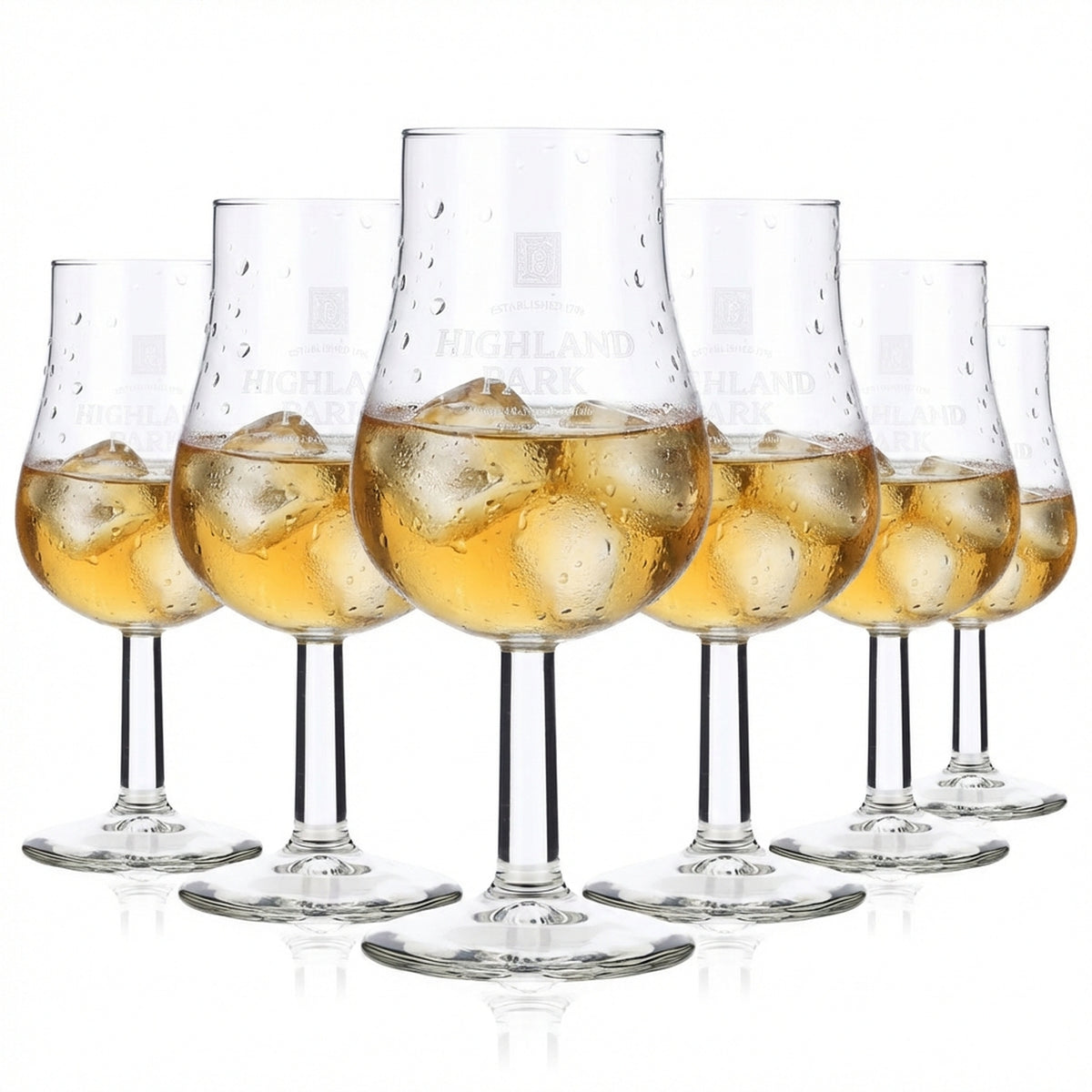 6 bicchieri da whisky Highland Park Bicchiere da whisky Bicchiere da degustazione e annusata
