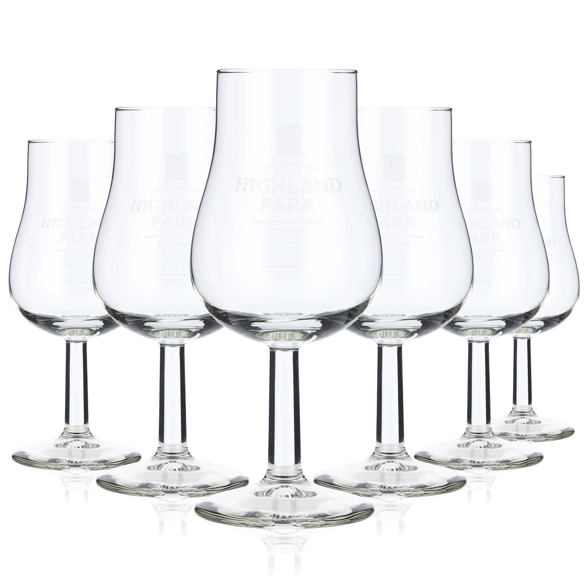 6 bicchieri da whisky Highland Park Bicchiere da whisky Bicchiere da degustazione e annusata – Vista 5