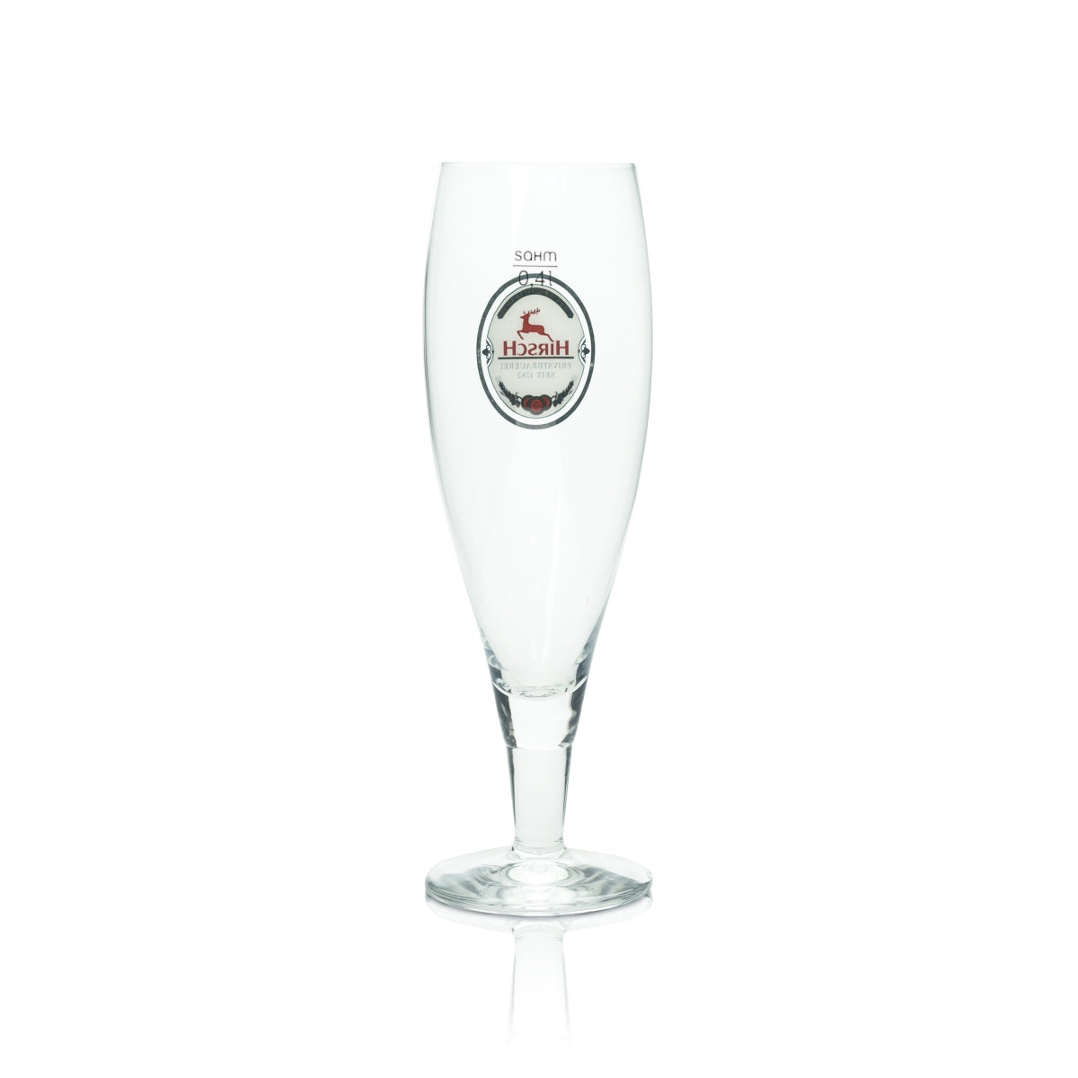 6 bicchieri da birra Hirsch Bräu 0,4 l Pils Pokal Sahm Birrificio Tulipano Export Beer – Vista 3