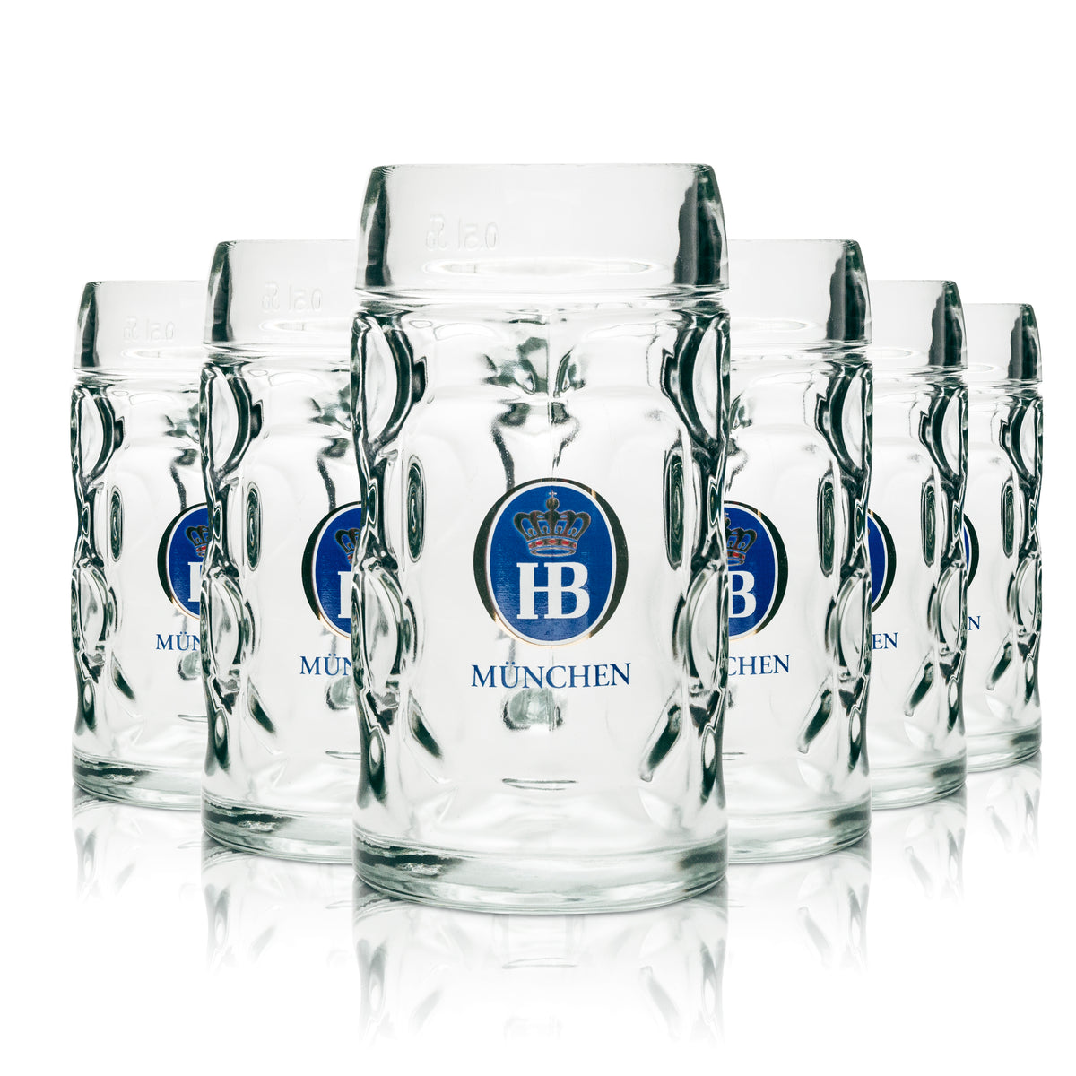6 bicchieri da birra Hofbräu München 0,5 l Isar-Seidel – Vista 4