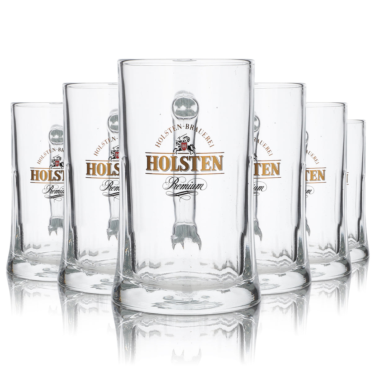 6 bicchieri Holsten da 0,4 l, boccali Humpen, bicchieri Seidel, set birrificio – Vista 7