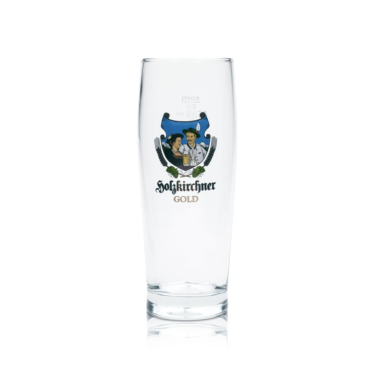 6 bicchieri da birra Holzkirchner Gold 0,5 l Willi Becher Bicchieri Cup Sahm Brauerei Beer – Vista 2