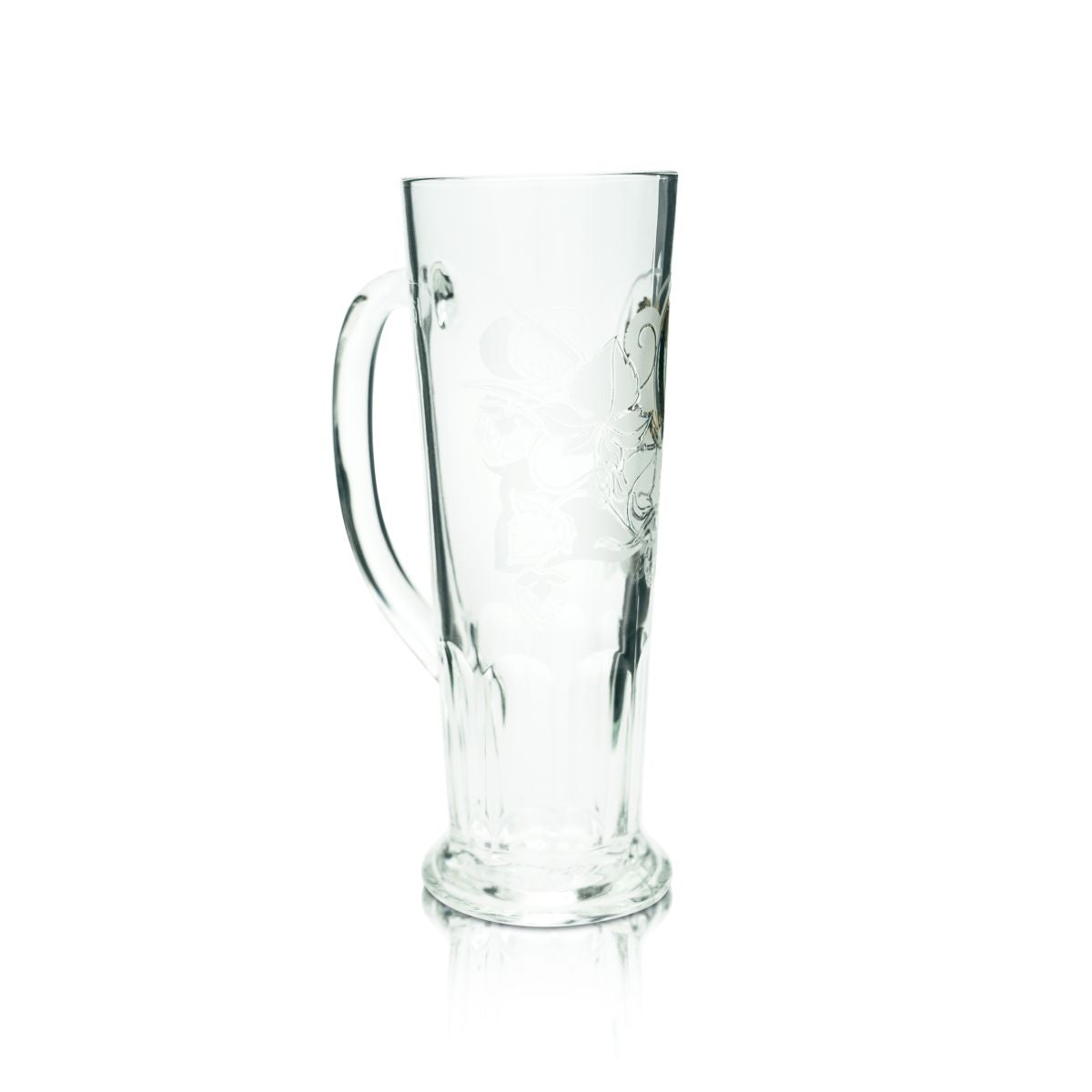 6 bicchieri da birra Hopf 0,5 l in vetro sagomato, set di boccali da birra, bicchieri da birra artigianale – Vista 3