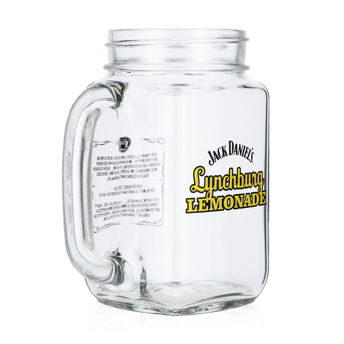6 bicchieri da whisky Jack Daniels 0,48 l Krug Lynchburg giallo SENZA coperchio – Vista 3