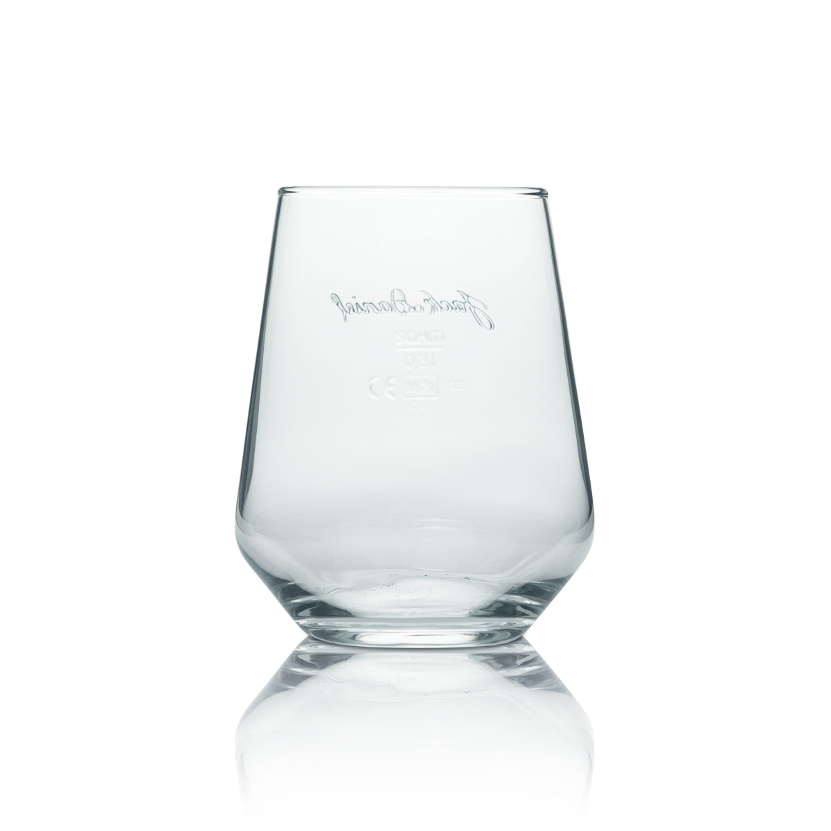 6 bicchieri tumbler Jack Daniels Whiskey con logo in rilievo – Vista 3