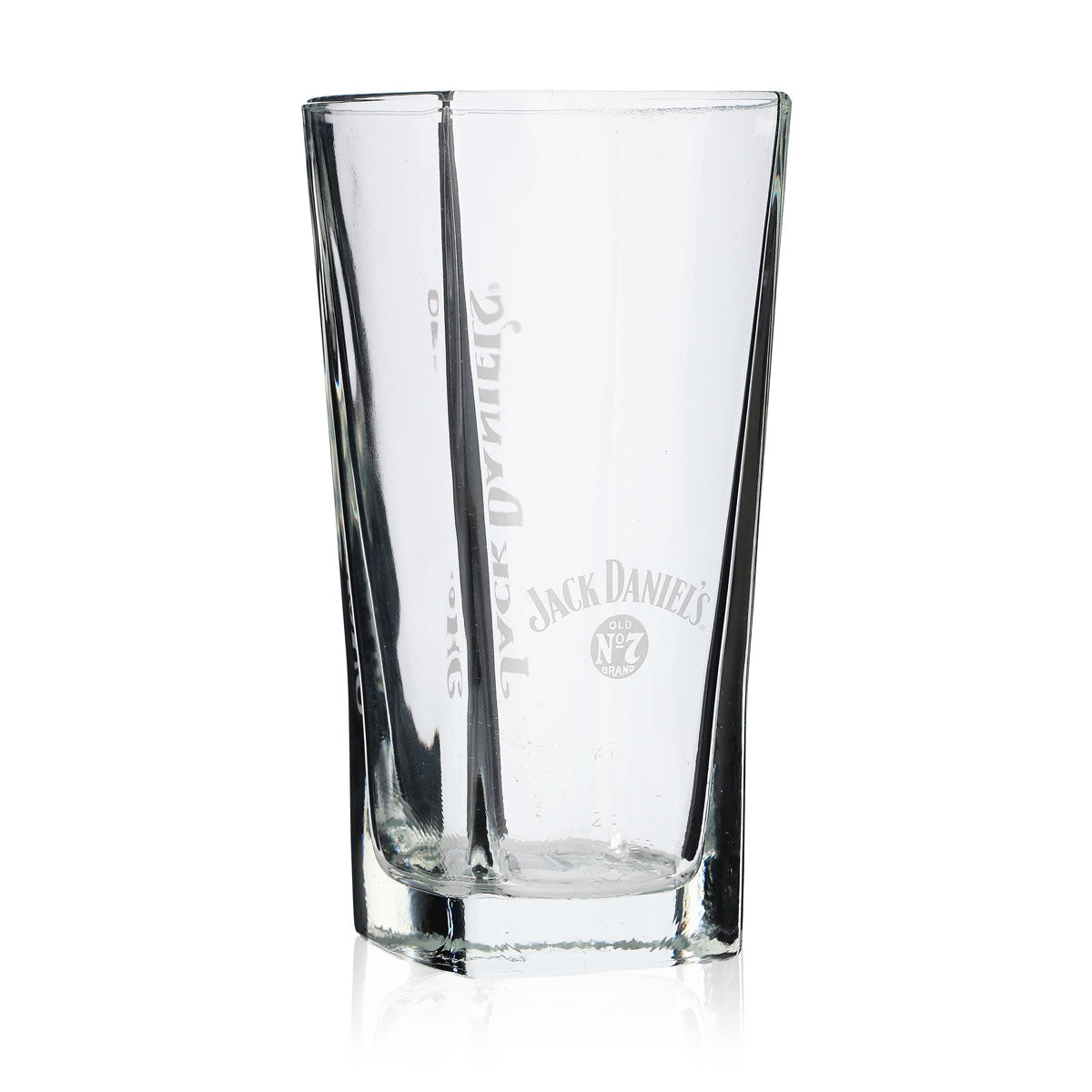 6 bicchieri da whisky Jack Daniels 0,33 l Bicchiere da long drink Logo satinato Angolare Elegante – Vista 4