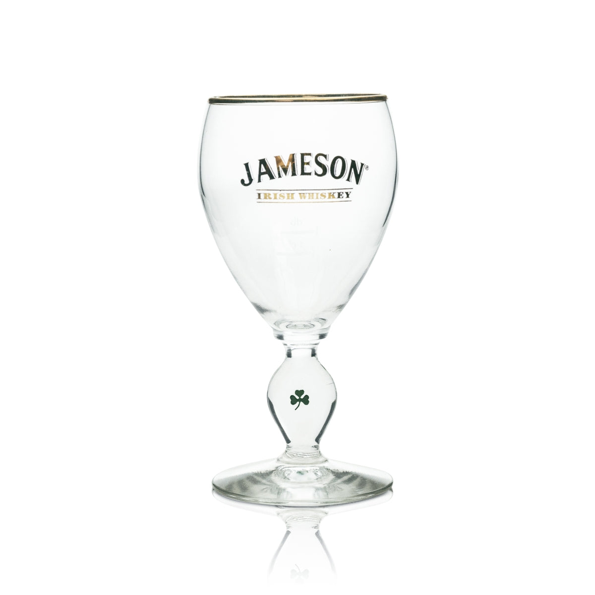 6 bicchieri da whisky Jameson Irish Coffee 4 cl con bordo dorato e trifoglio – Vista 2
