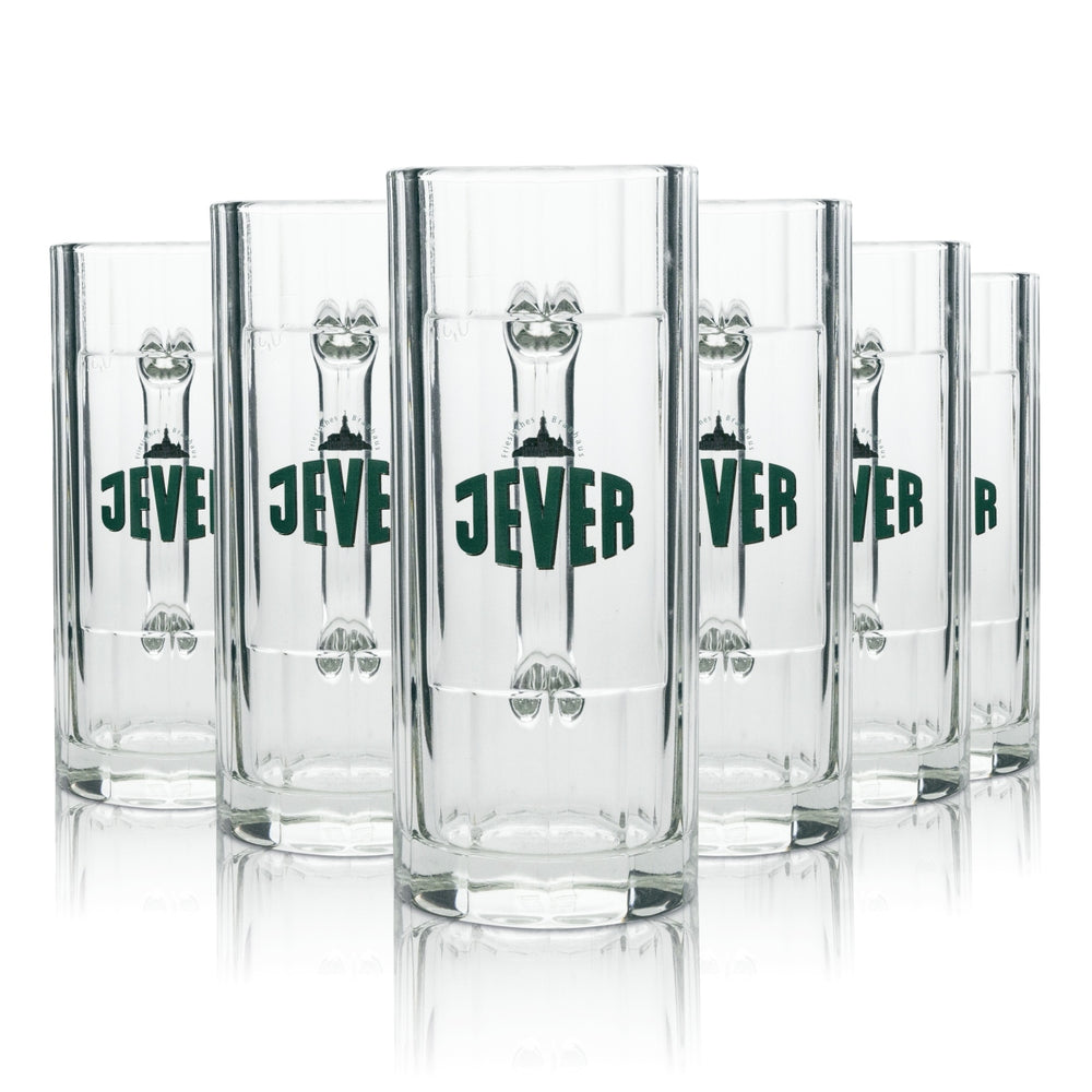 6 bicchieri da birra Jever Pilsener 0,3 l rastal