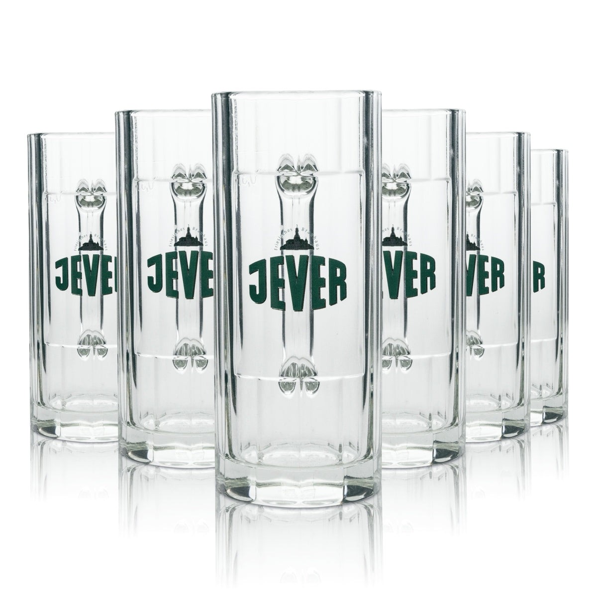6 bicchieri da birra Jever Pilsener 0,3 l rastal