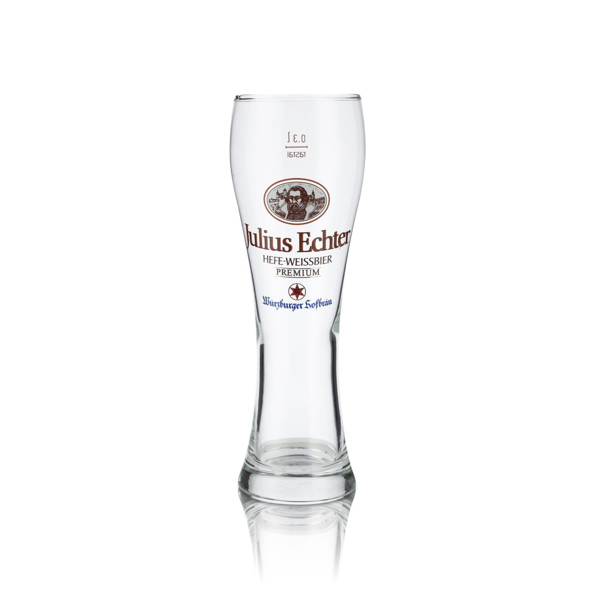 6 bicchieri da birra bianca Julius Echter 0,3 l Set di bicchieri da birra Hefeweizen Birrificio Gastro Eiche – Vista 2