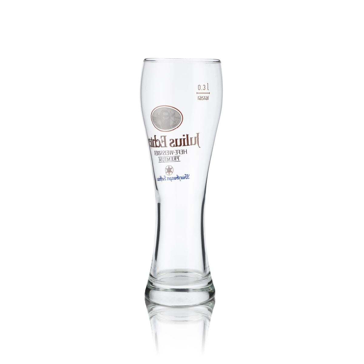 6 bicchieri da birra bianca Julius Echter 0,3 l Set di bicchieri da birra Hefeweizen Birrificio Gastro Eiche – Vista 3