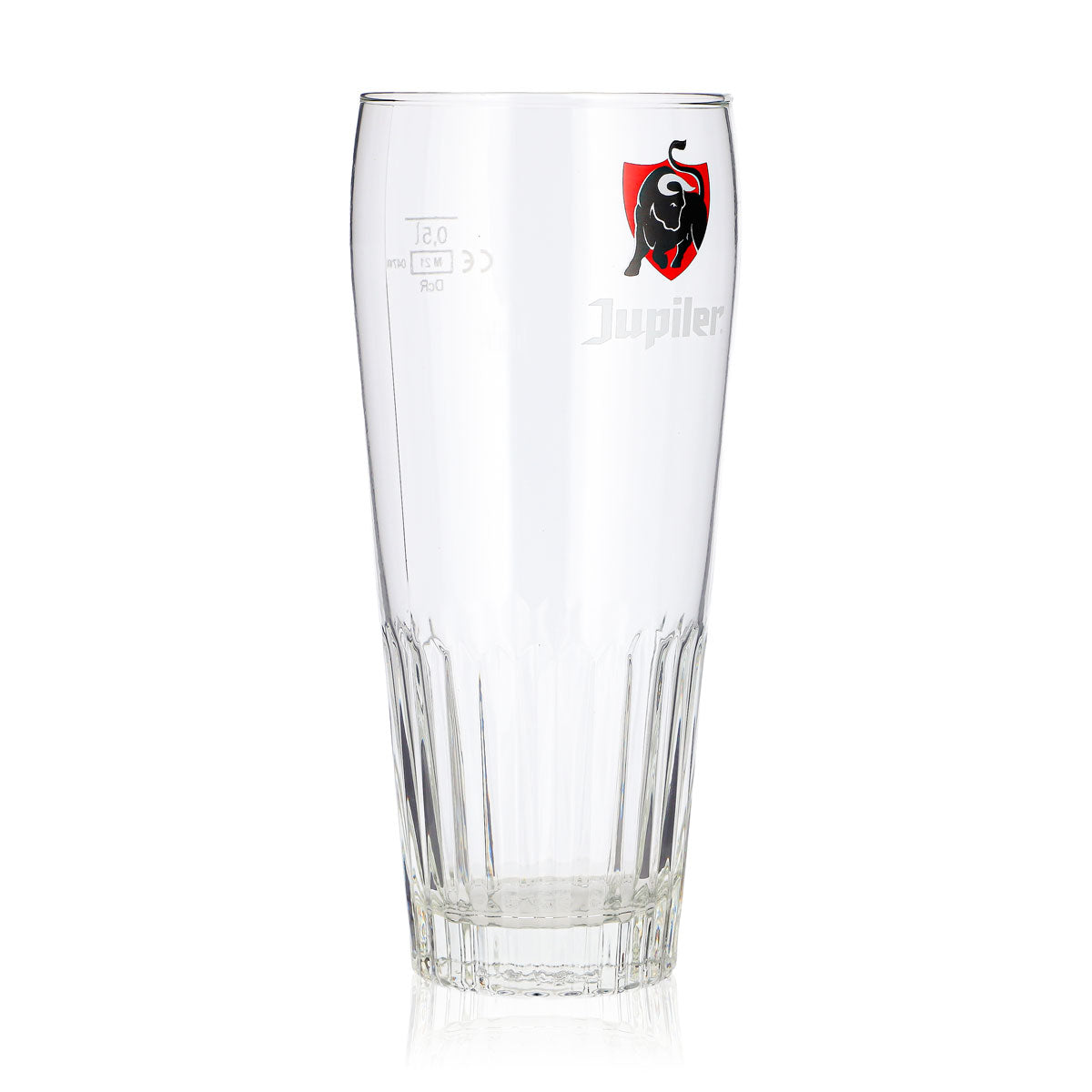 6 bicchieri da birra Jupiler da 0,5 l, modello long drink con logo “Bullen” e personaggio Willi (set da 6) – Vista 3