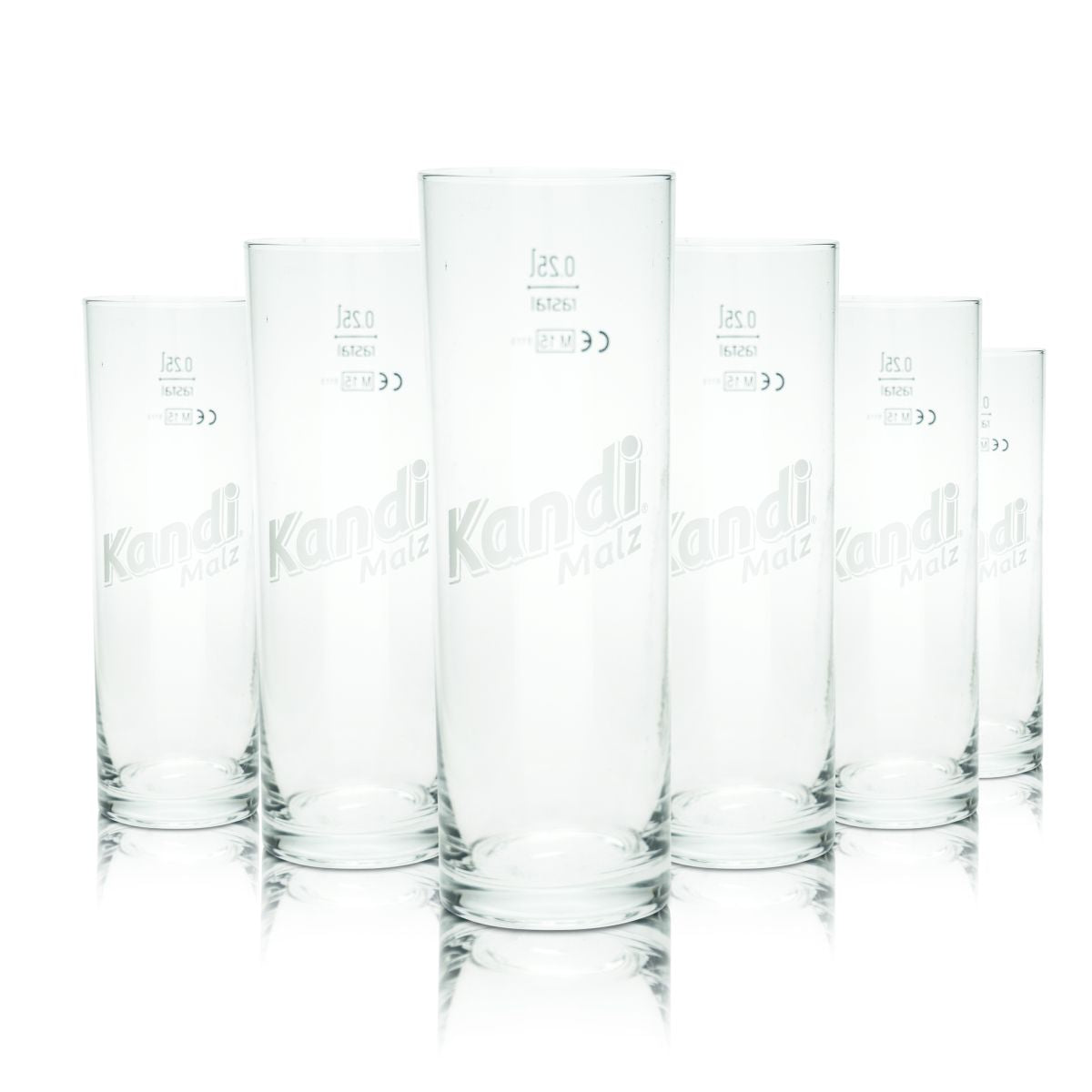 6 bicchieri da birra Kandi Malz 0,25 l Willi Becher Set di bicchieri da birra alla malto Birrificio