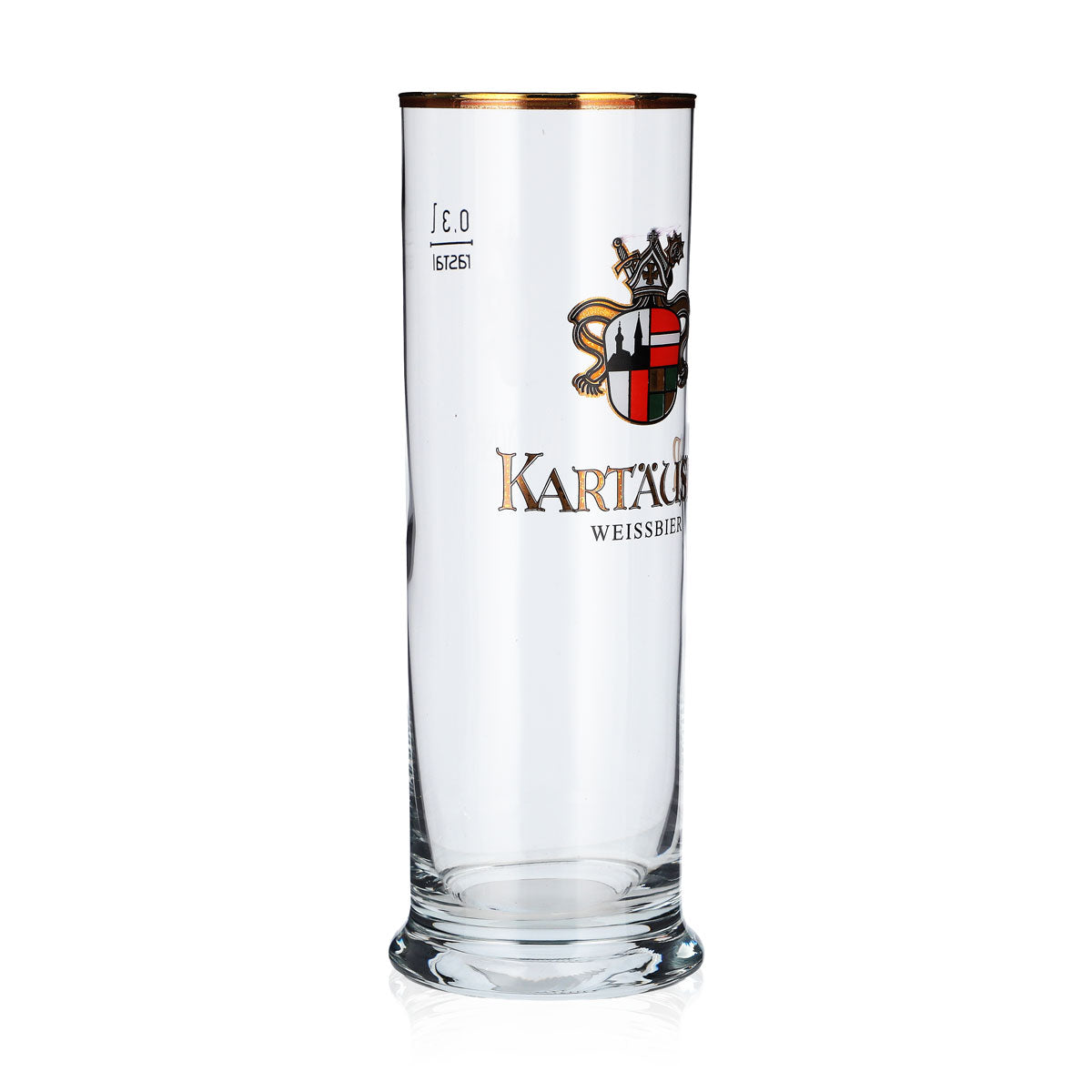 6 bicchieri da birra Kartäuser da 0,3 l con bordo dorato, bicchieri da birra Rastal (set da 6) – Vista 3