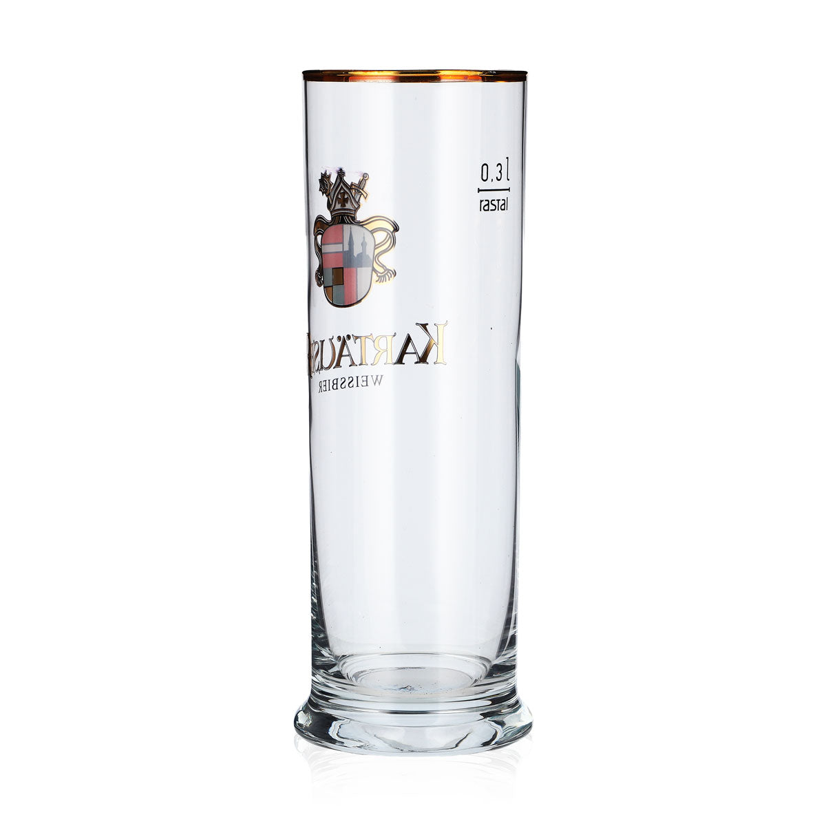 6 bicchieri da birra Kartäuser da 0,3 l con bordo dorato, bicchieri da birra Rastal (set da 6) – Vista 4