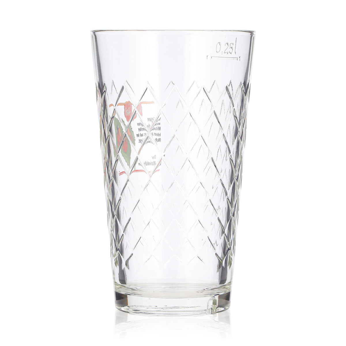 6 bicchieri da sidro "Heil" da 0,25 l, modello longdrink con logo a forma di coccinella e foglia (set da 6) – Vista 4